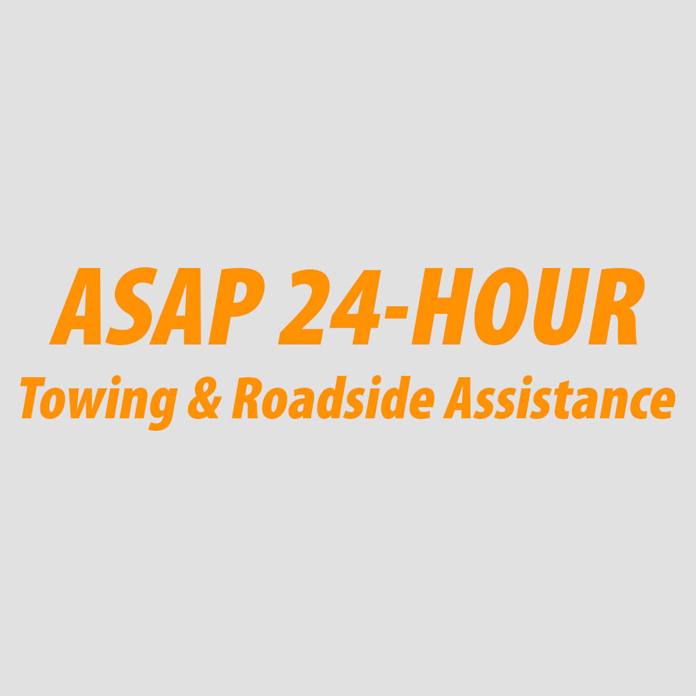 ASAP 24-HR Towing &amp; Roadside Assistance Logo