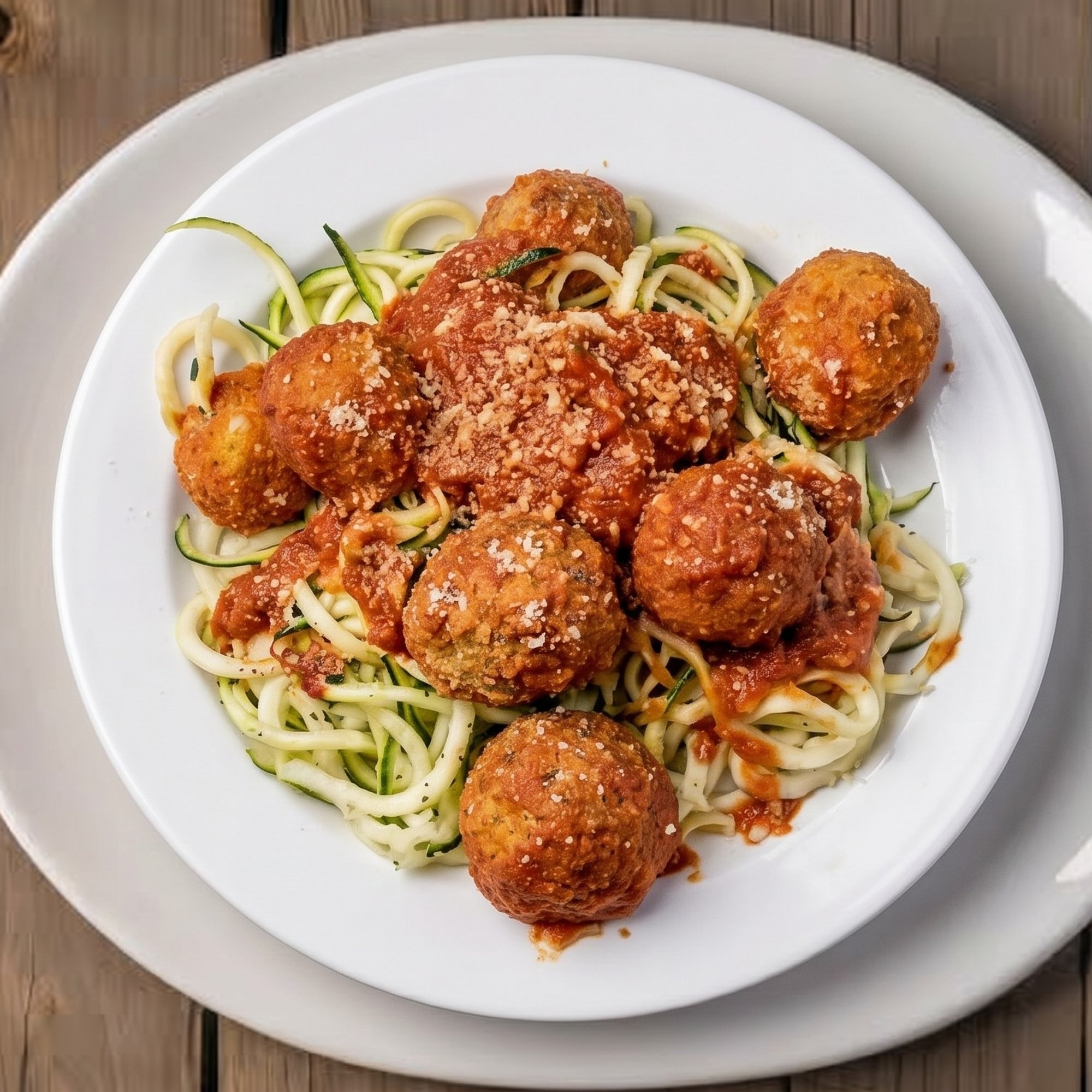 American Jacks Zucchini Spaghetti Family Meal
