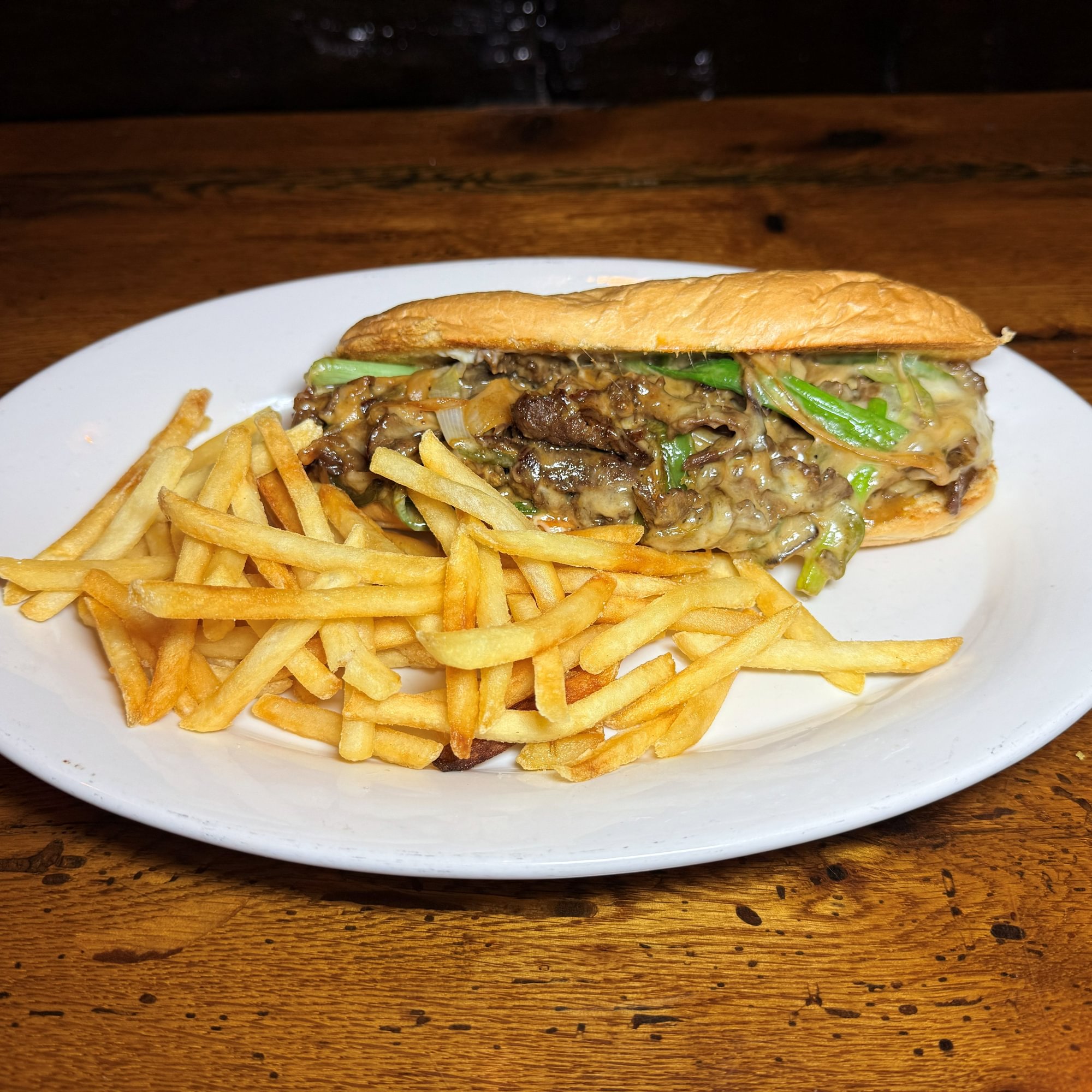 K-style Philly Cheesesteak