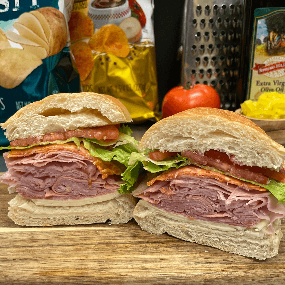 #10 Pressed Ham, Salami, Boiled Ham, Bologna, Capicola, Pepperoni & Cheese