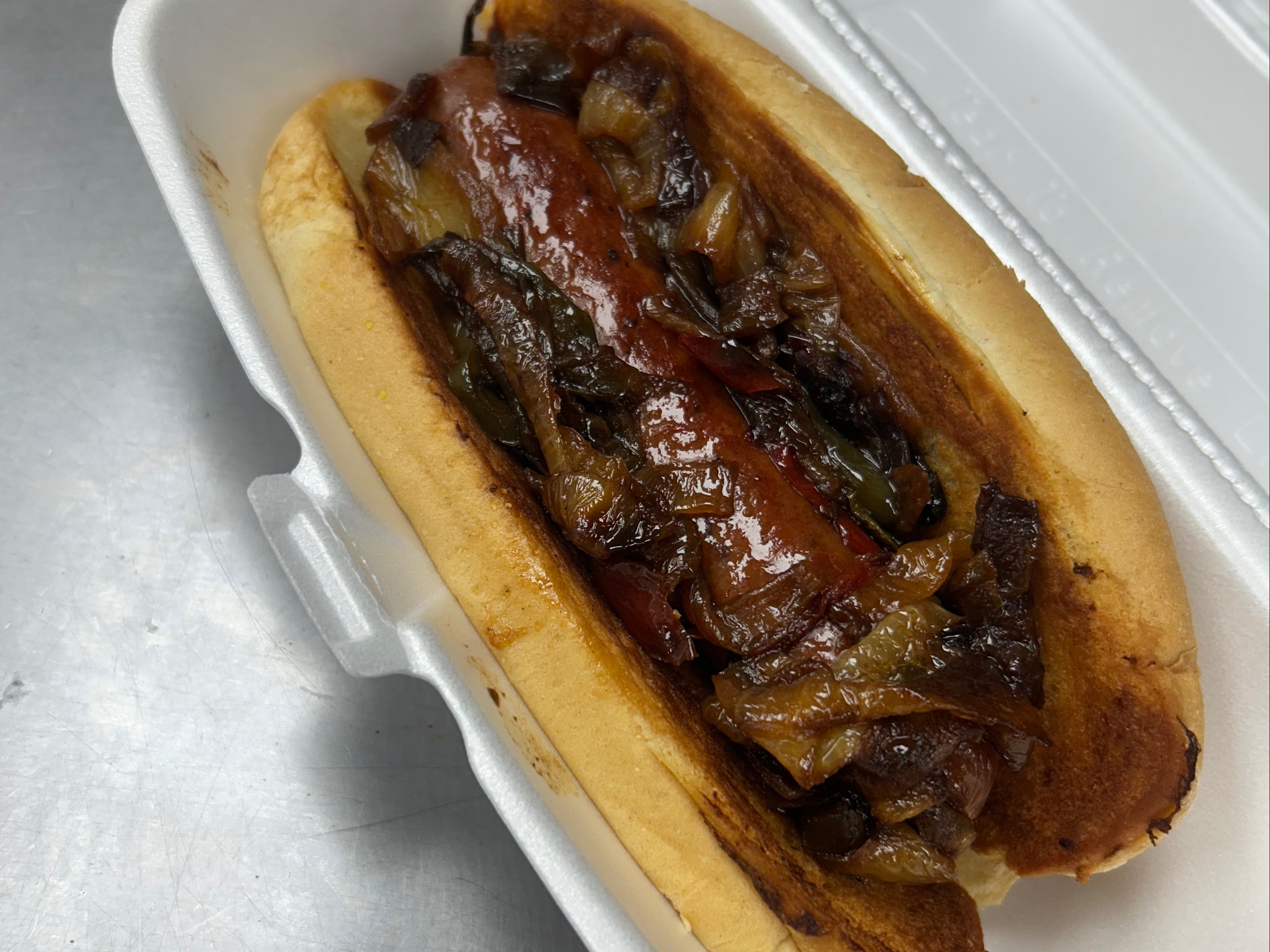 Brisket Sausage Hoagie