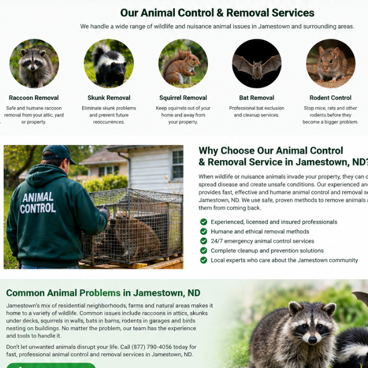 Animal Control & Removal Jamestown