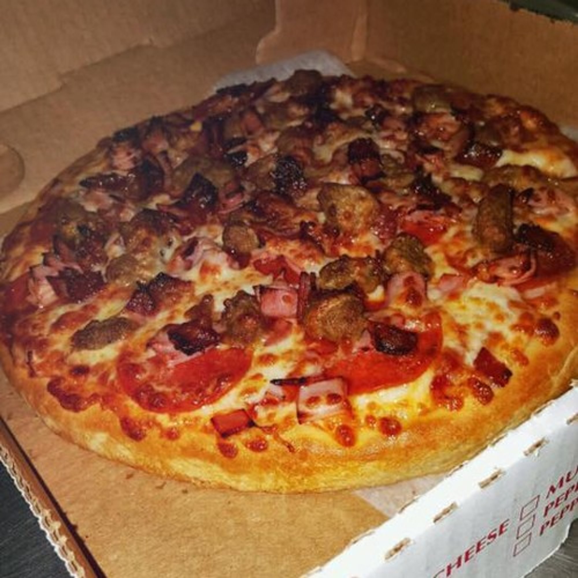 Italian Meats Pizza - Mini (4 Slices)