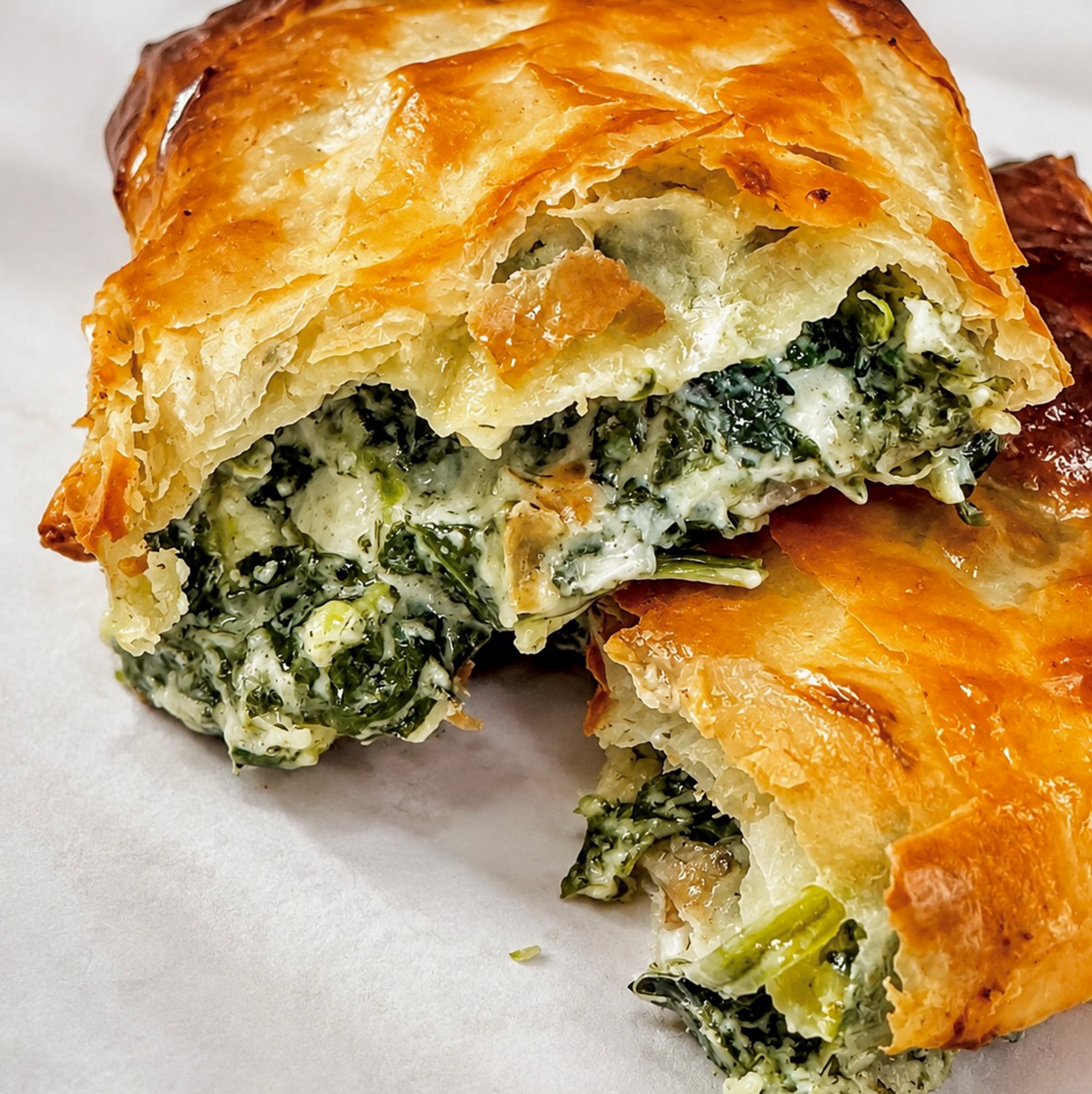 Homemade Spanakopita