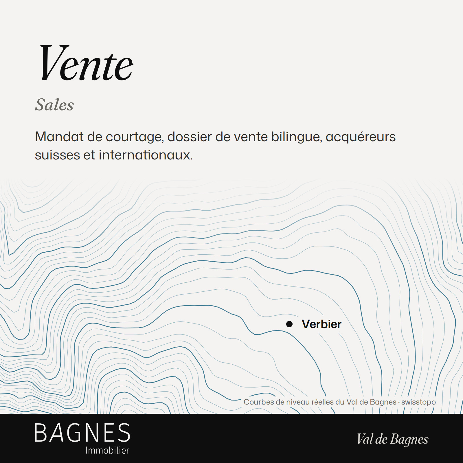 Vente de chalets et d’appartements