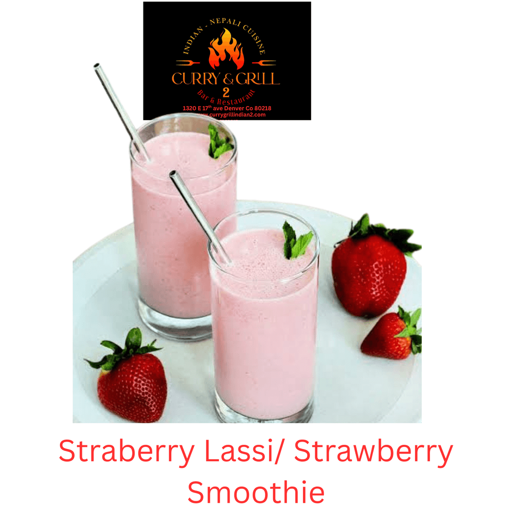 Strawberry Lassi/Smoothie