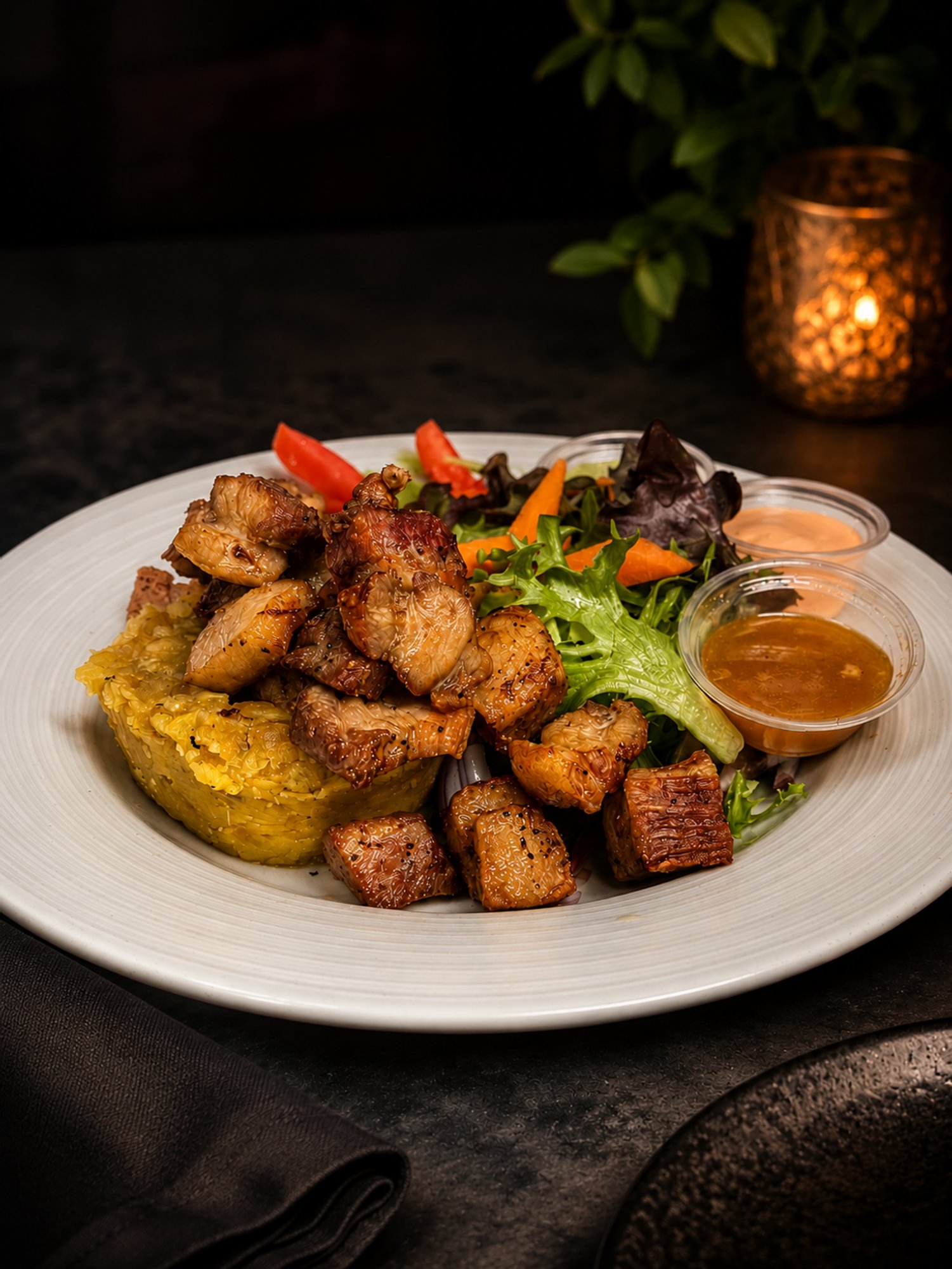 Chicharron Mofongo