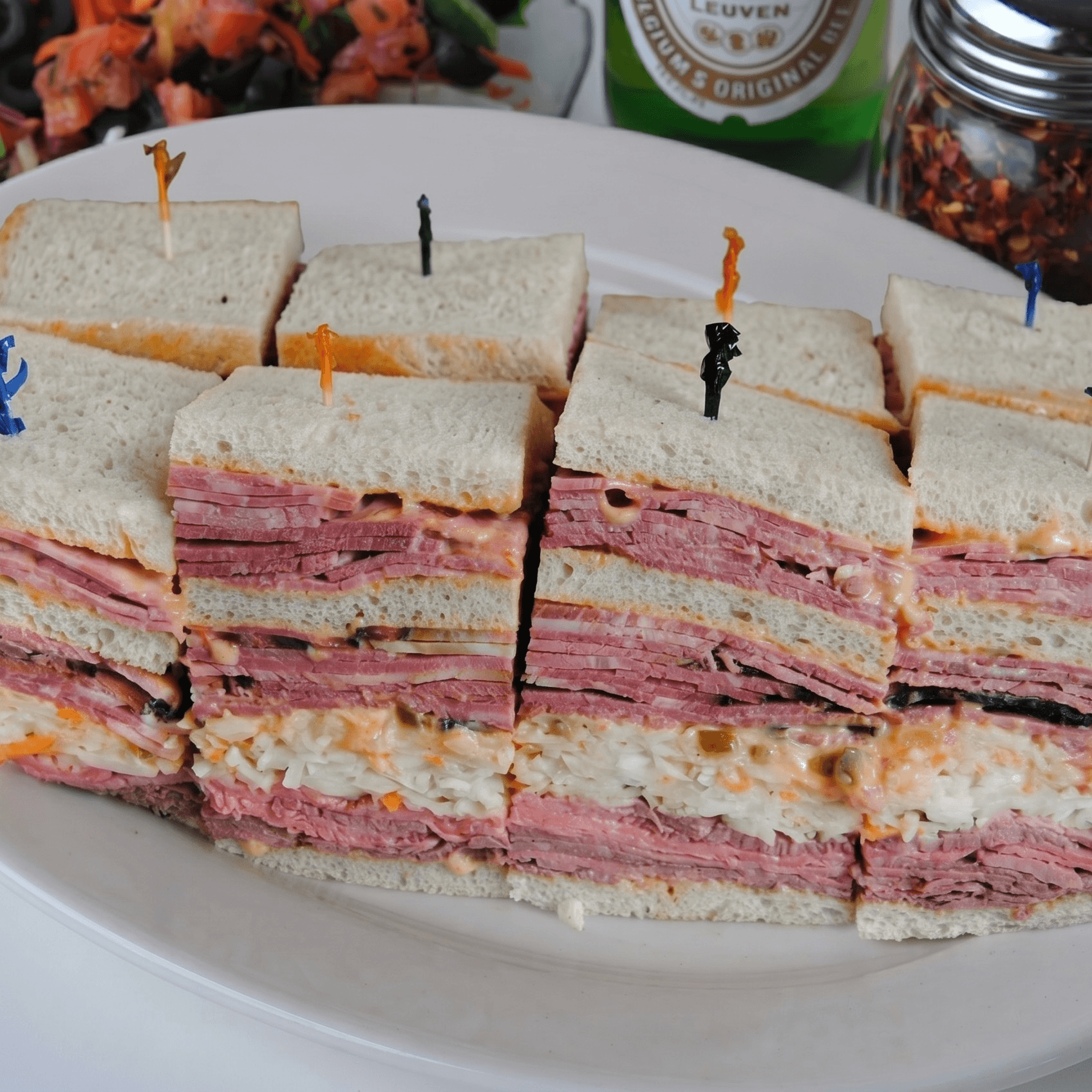 2. Roast Beef and Swiss Sloppy Joe
