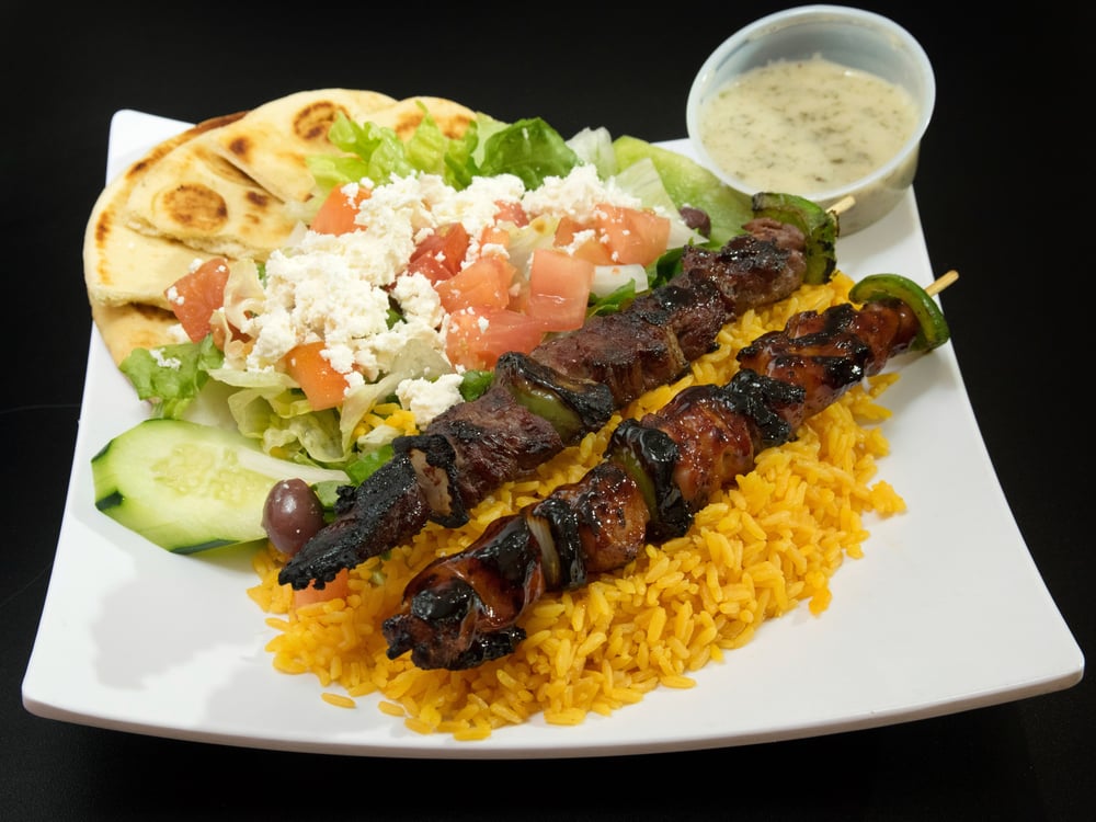 Beef Kabob Plate