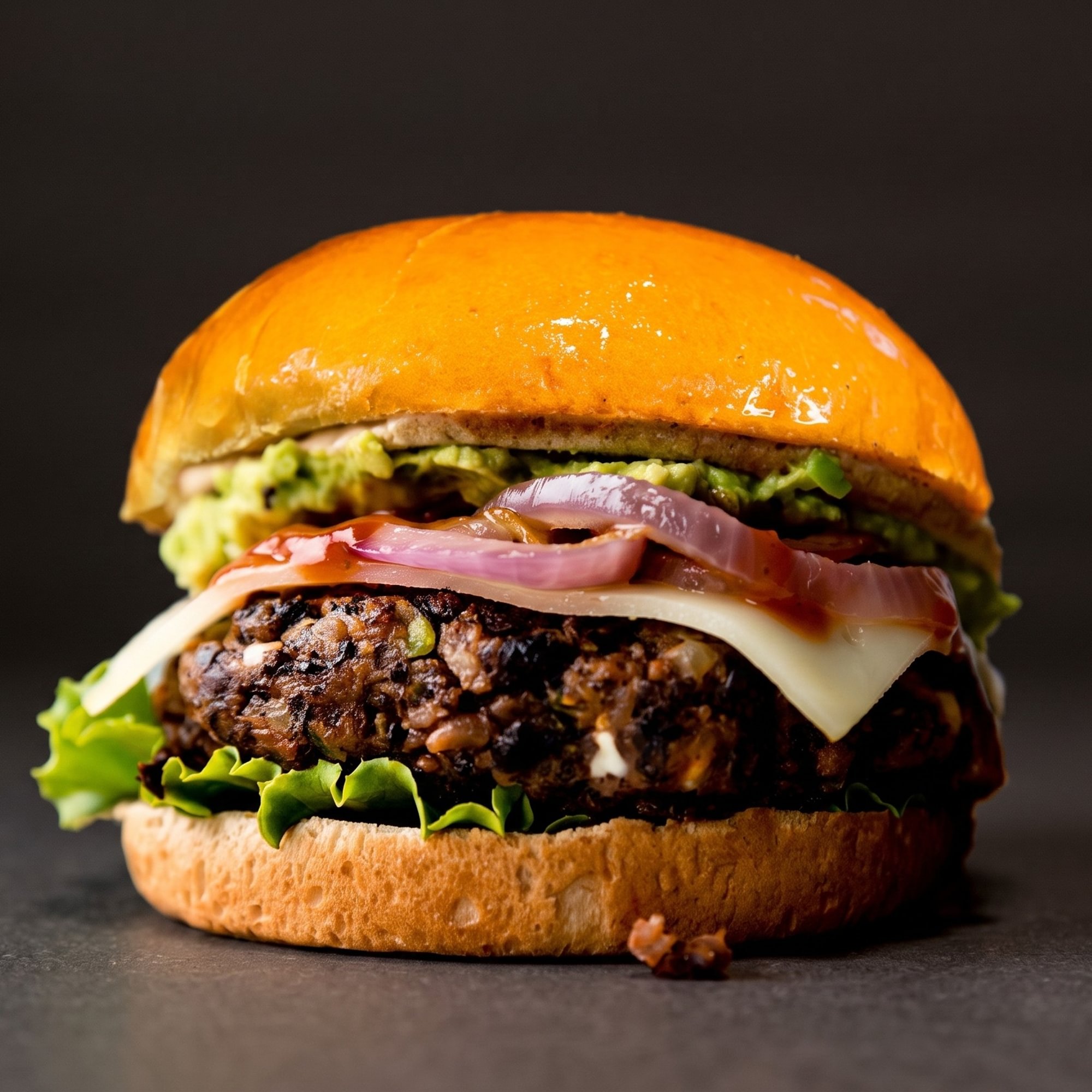 Meatless Black Bean Burger 🌱