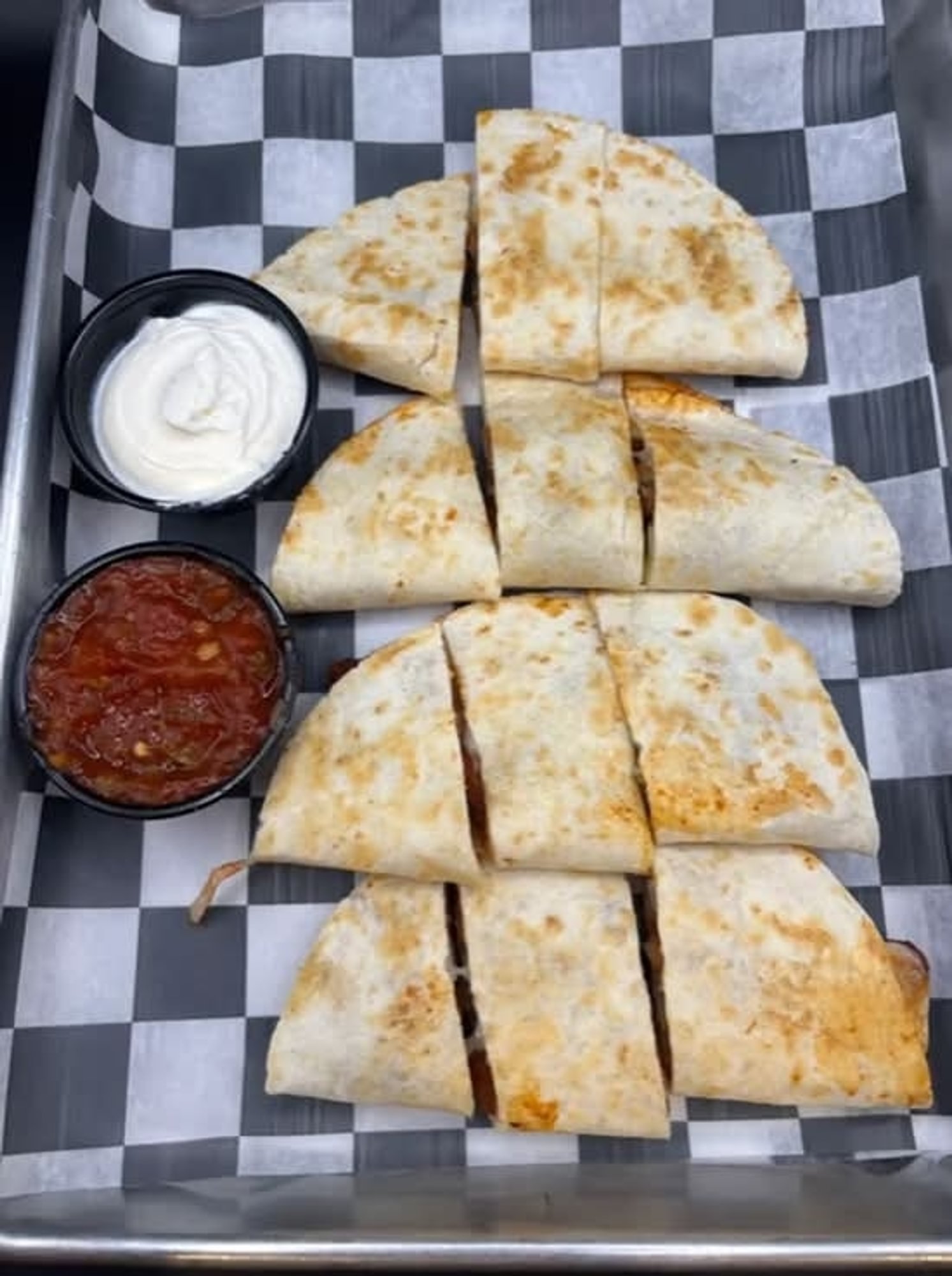 Grilled Chicken Quesadilla