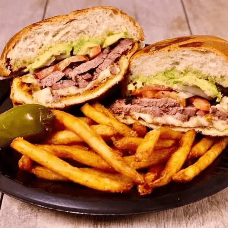 Brisket Torta Sandwich