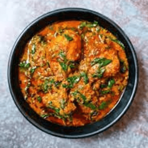 Chicken Methi Mushroom