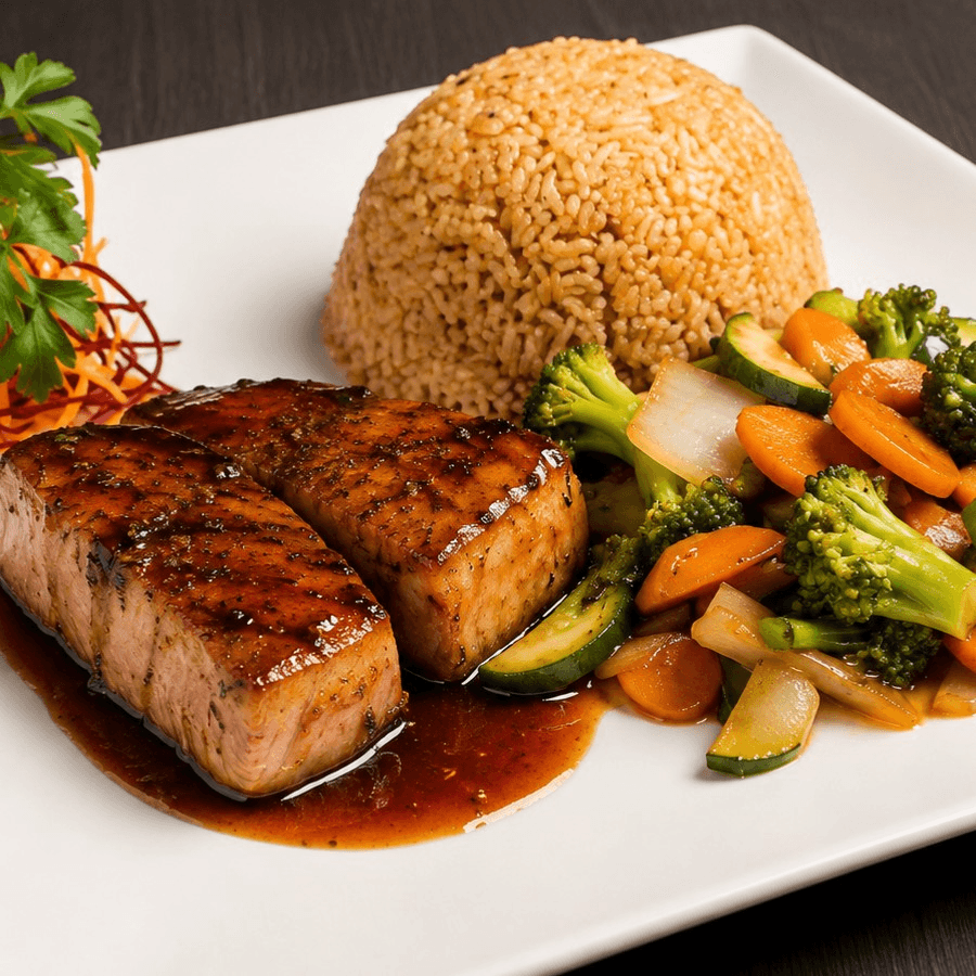 Hibachi Tuna Steak