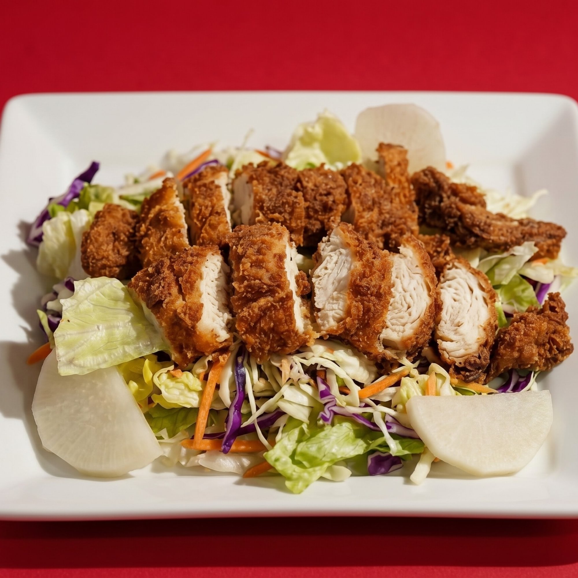 Crispy Chicken Salad