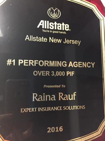 Images Raina Rauf: Allstate Insurance