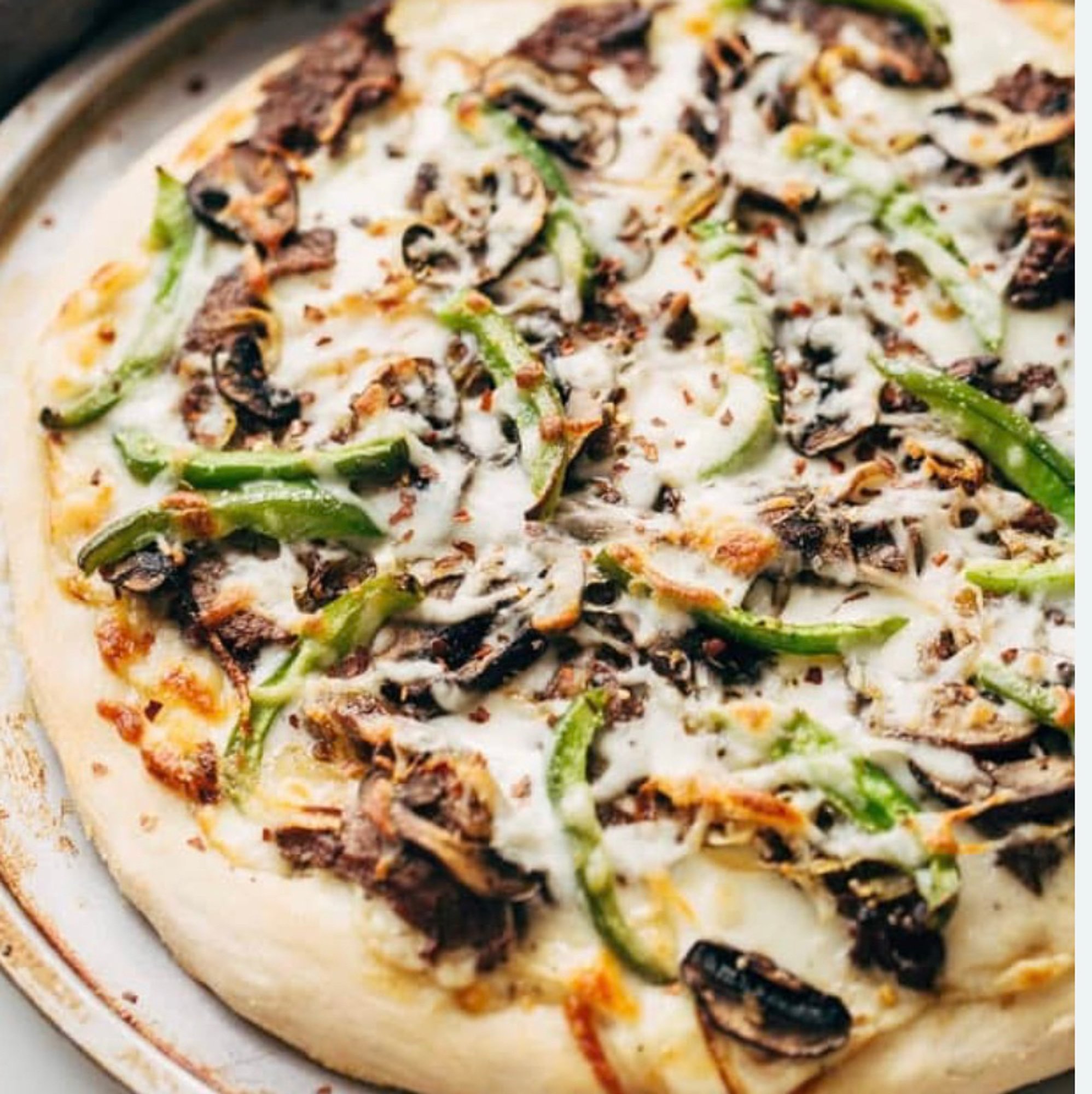George's Steak Pizza