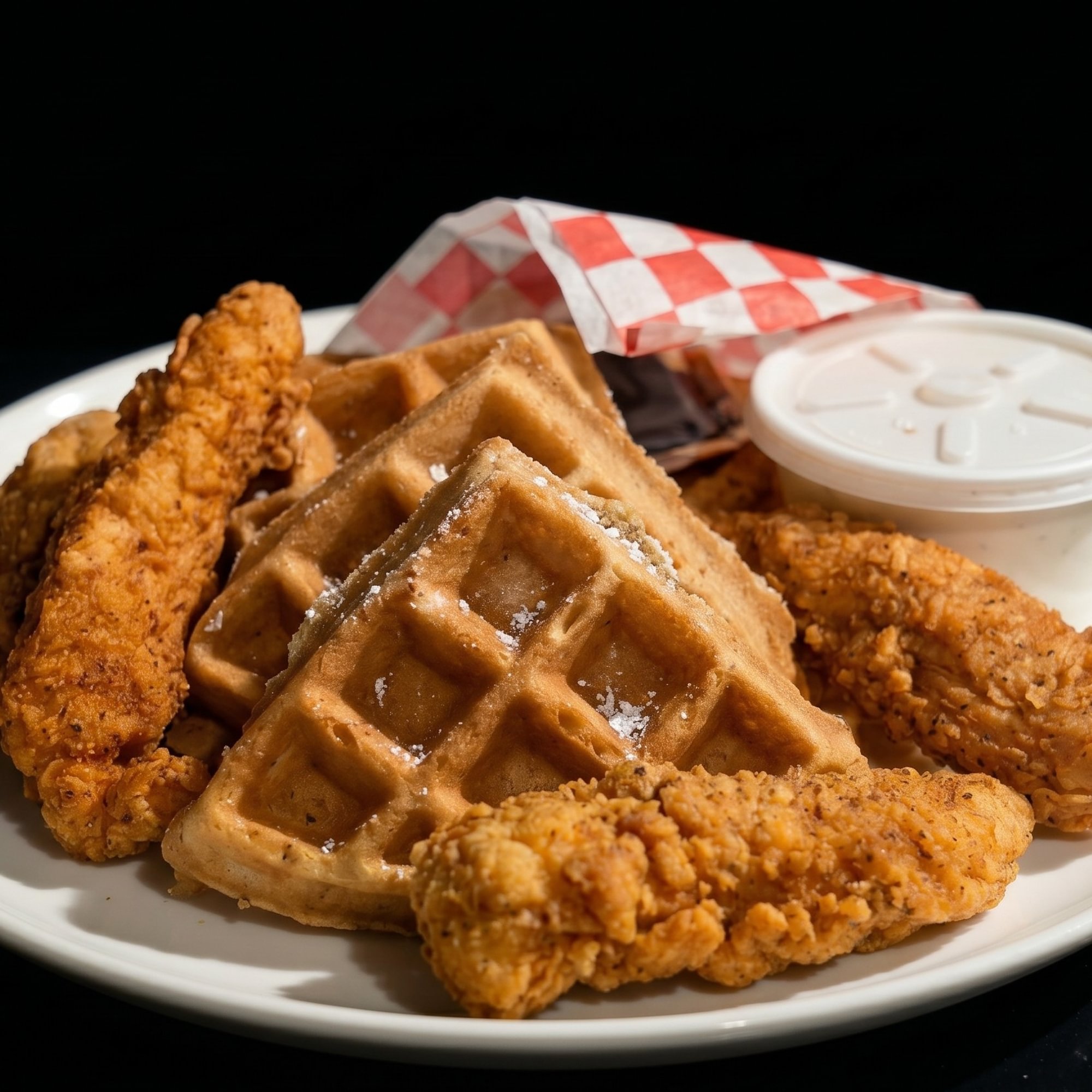 Chicken & Waffles  Combo