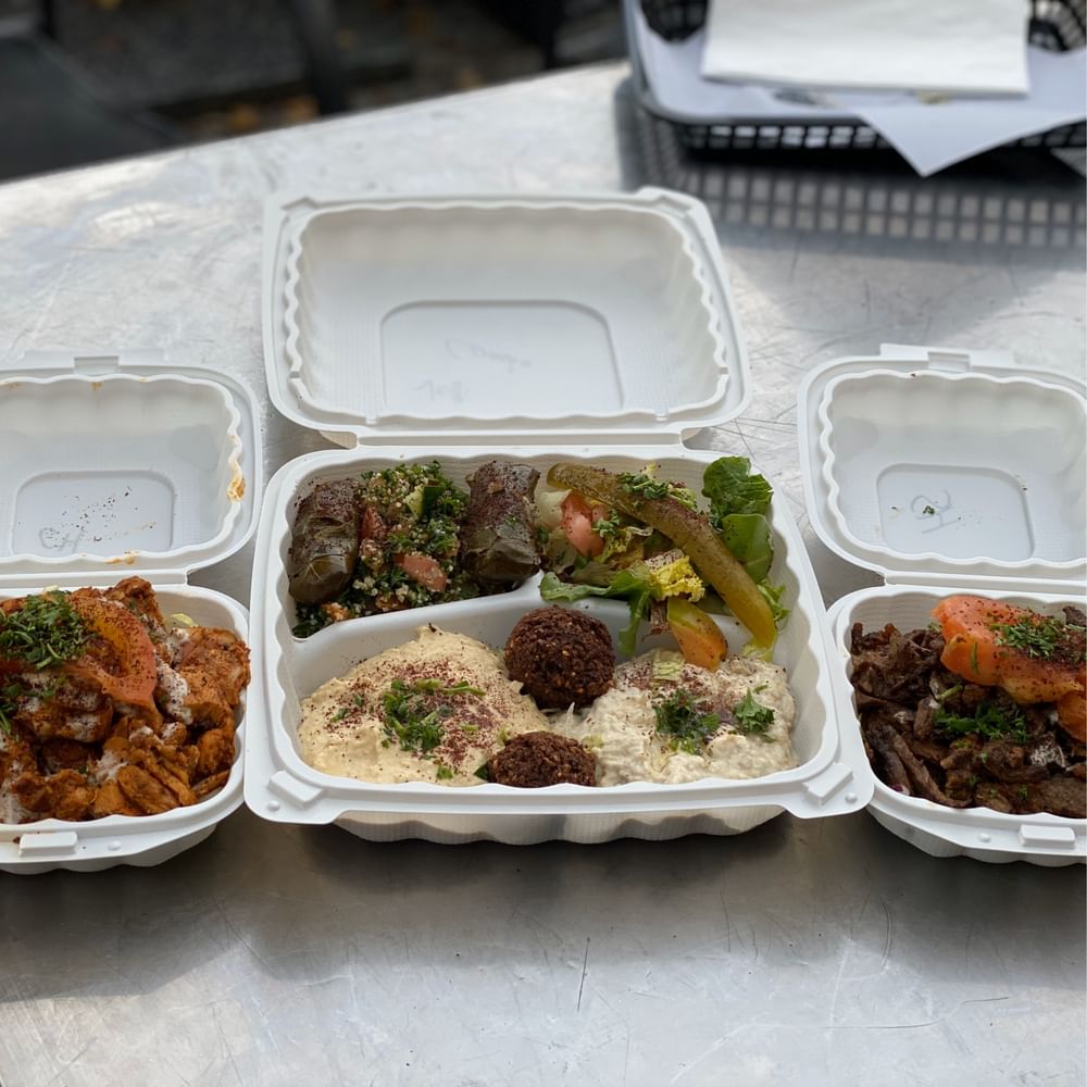 Veggie Plate With Any 3 Meats