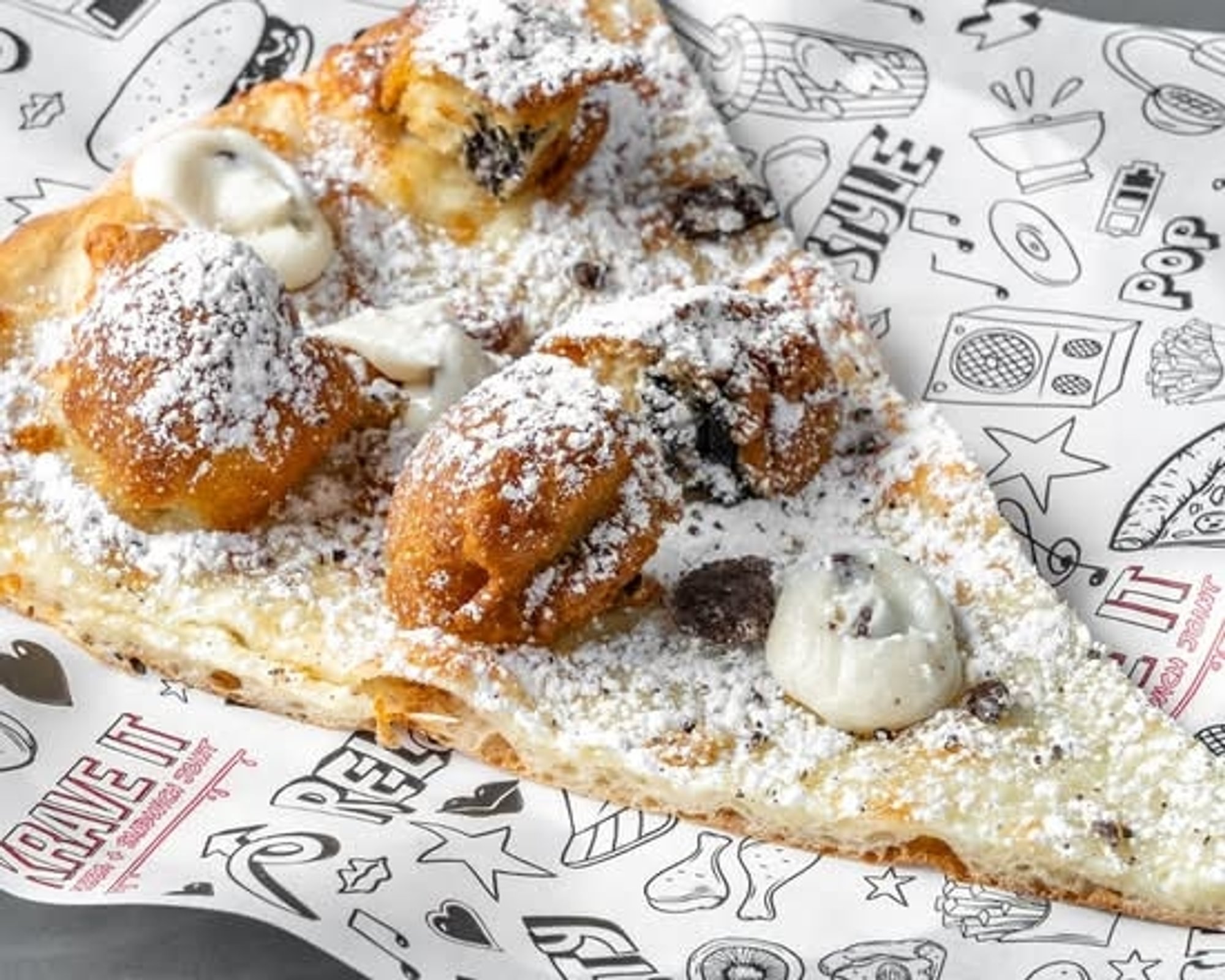 Slice Fried Oreo