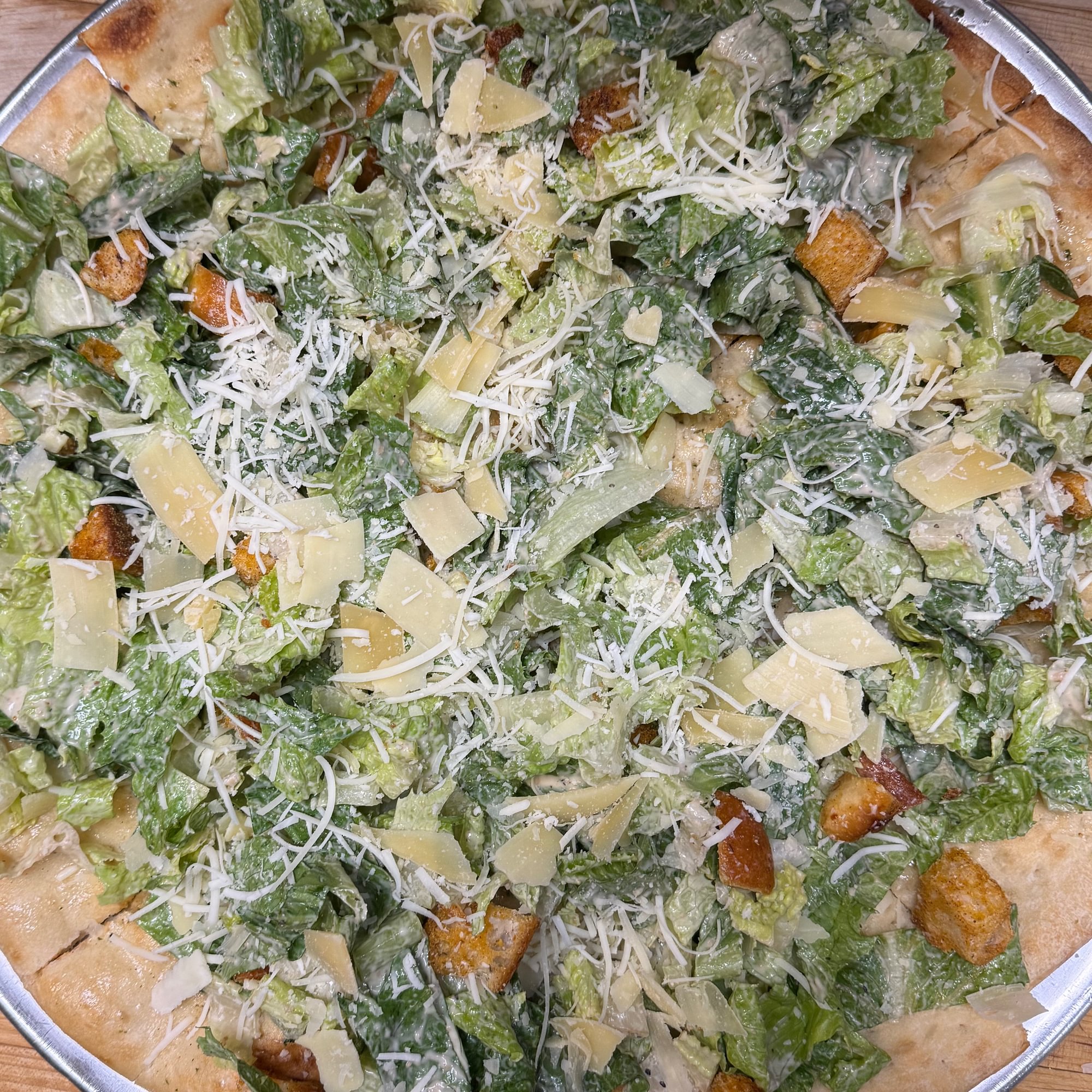 Caesar Salad Pizza