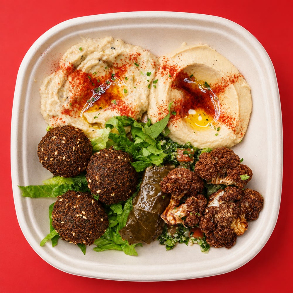 Lebanese Mezze Plate (Veg)