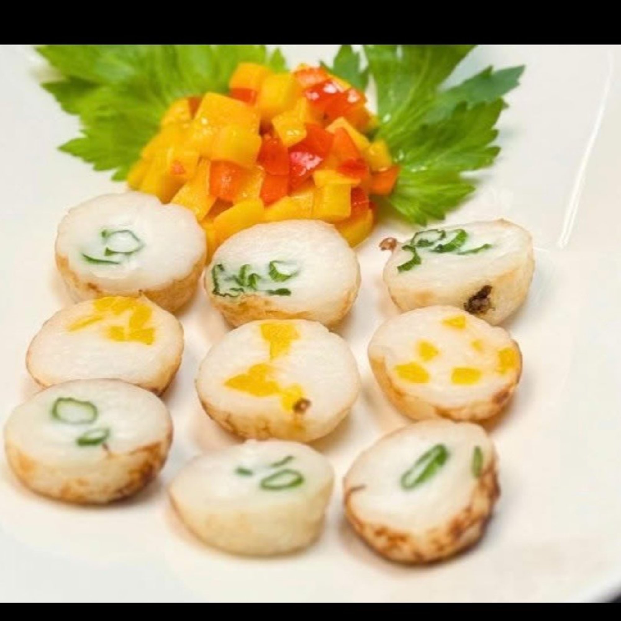 Khanom Krok (Coconut-Rice Pancakes)