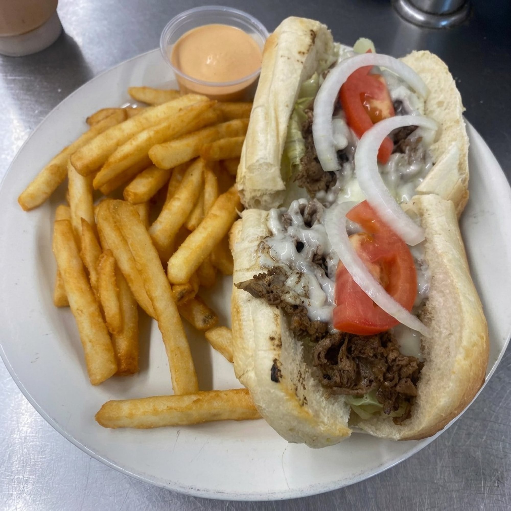 Cheese Steak Hoagie