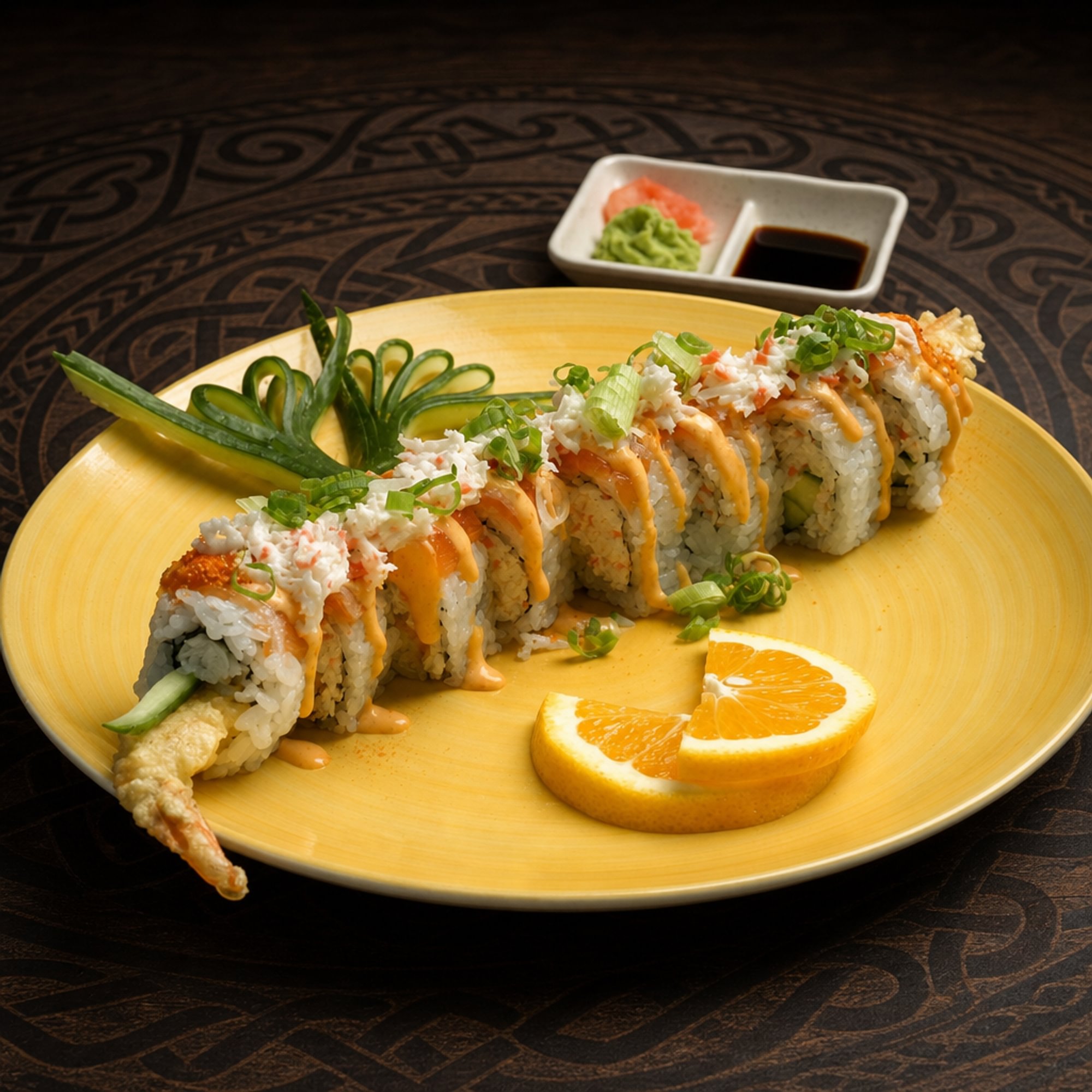 Spicy Salmon Roll (8pc)