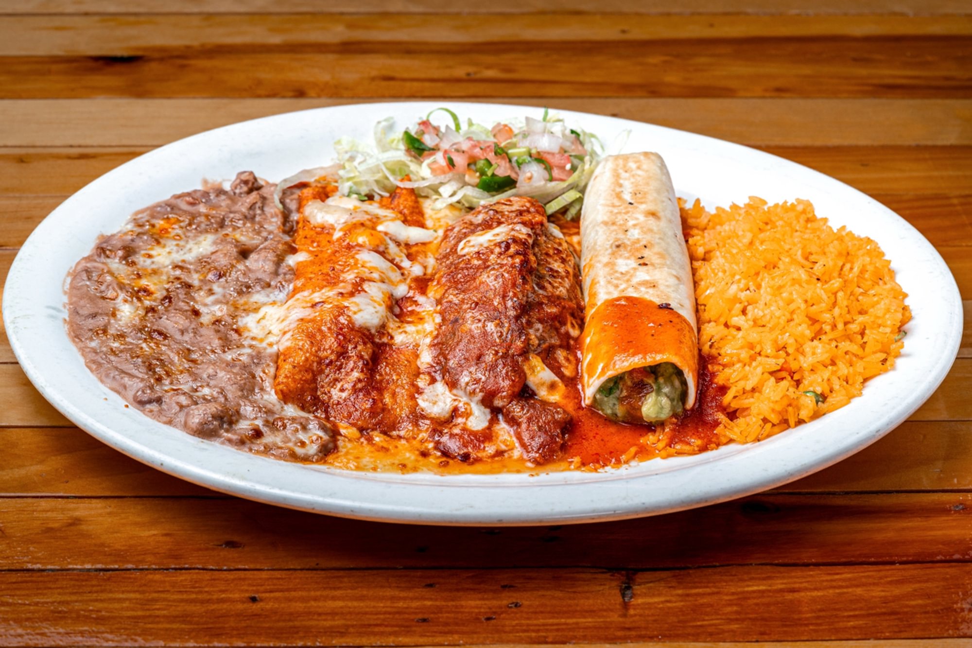 7. Vegetarian Platter Combo