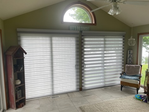 Sometimes you just want to sleep in on lazy Sundays, right? Well, in this Coatsville home, you can-thanks to our Sheer Shades! They're great for filtering light