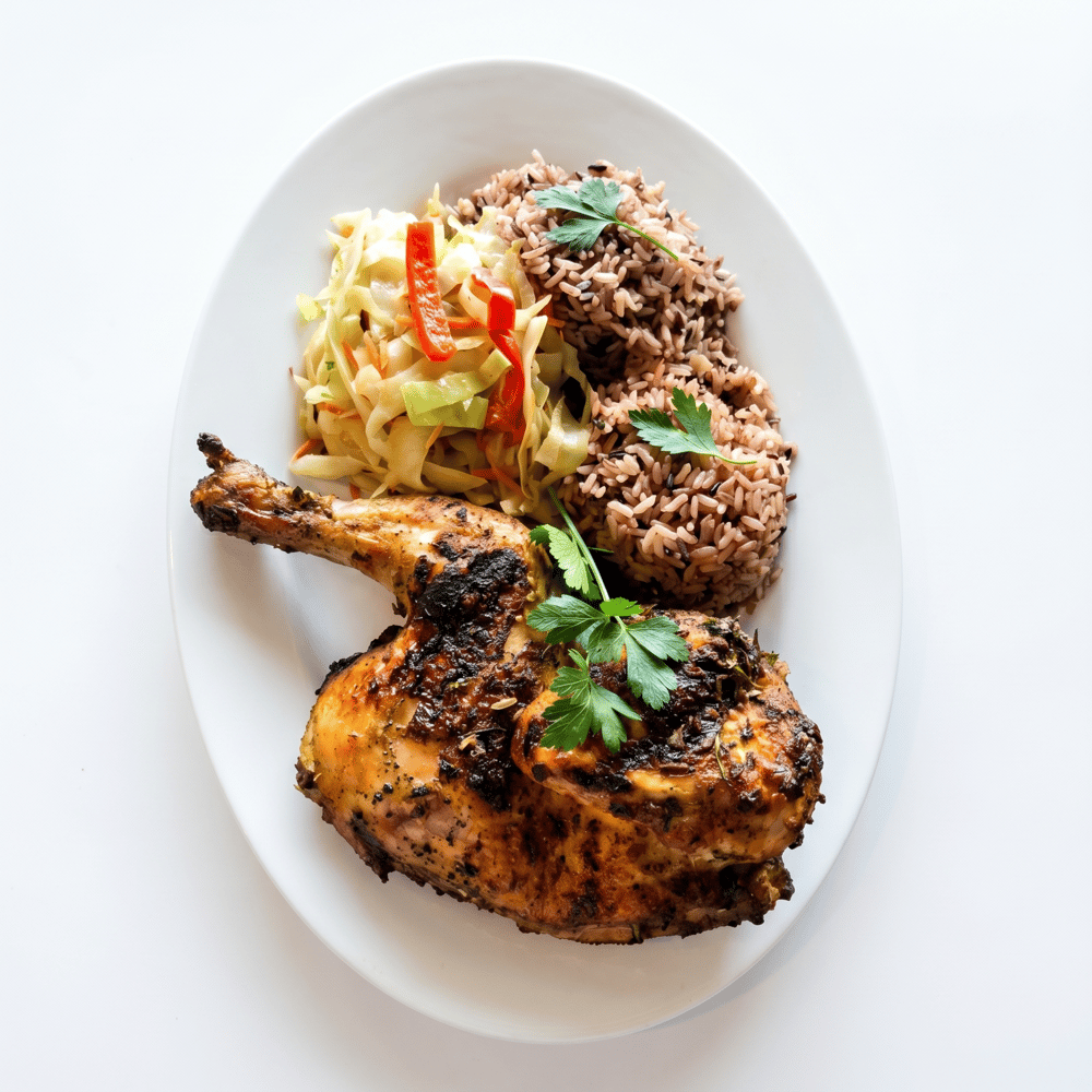 Jerk Chicken Quarter Leg