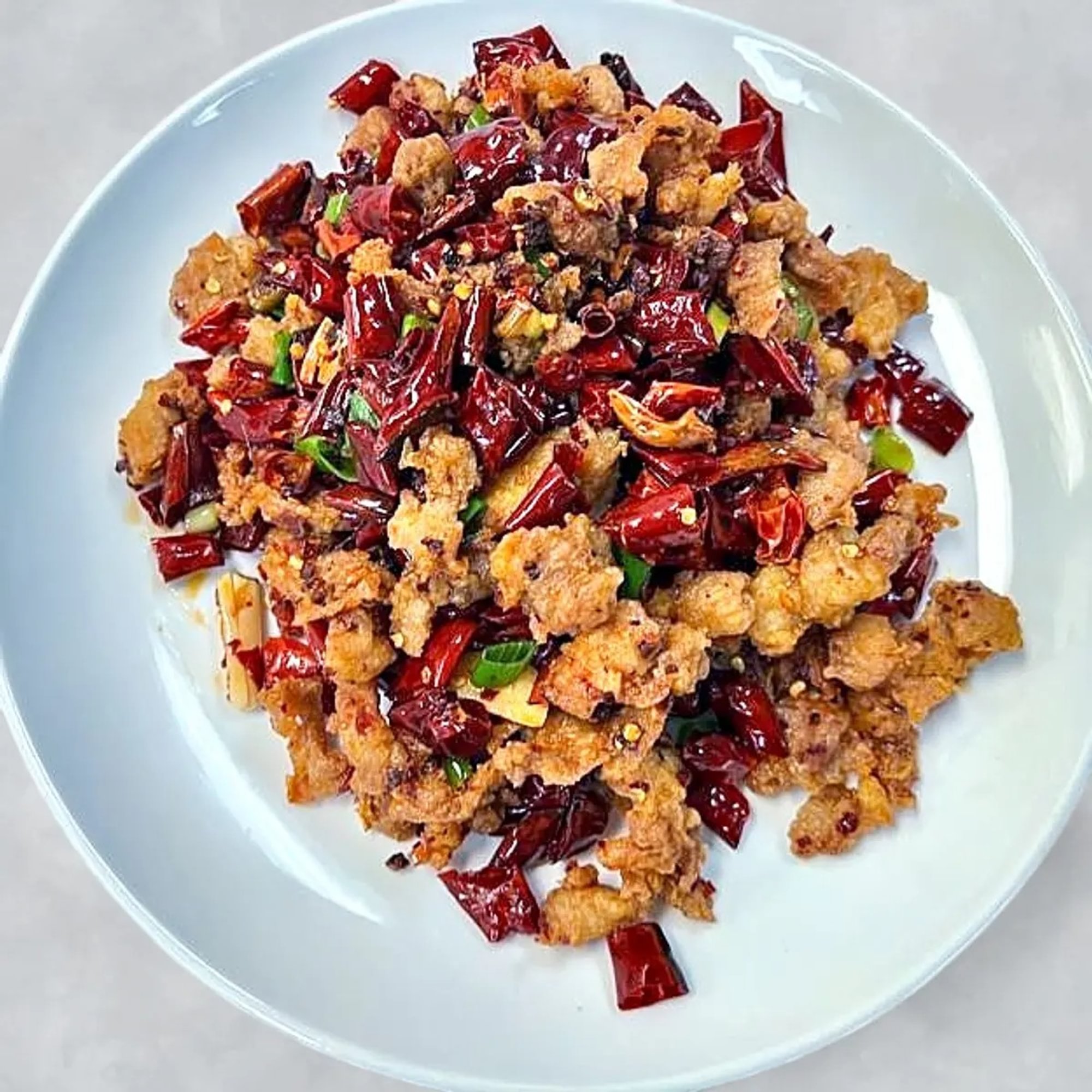 Chongqing Popcorn Chicken 重庆辣子鸡