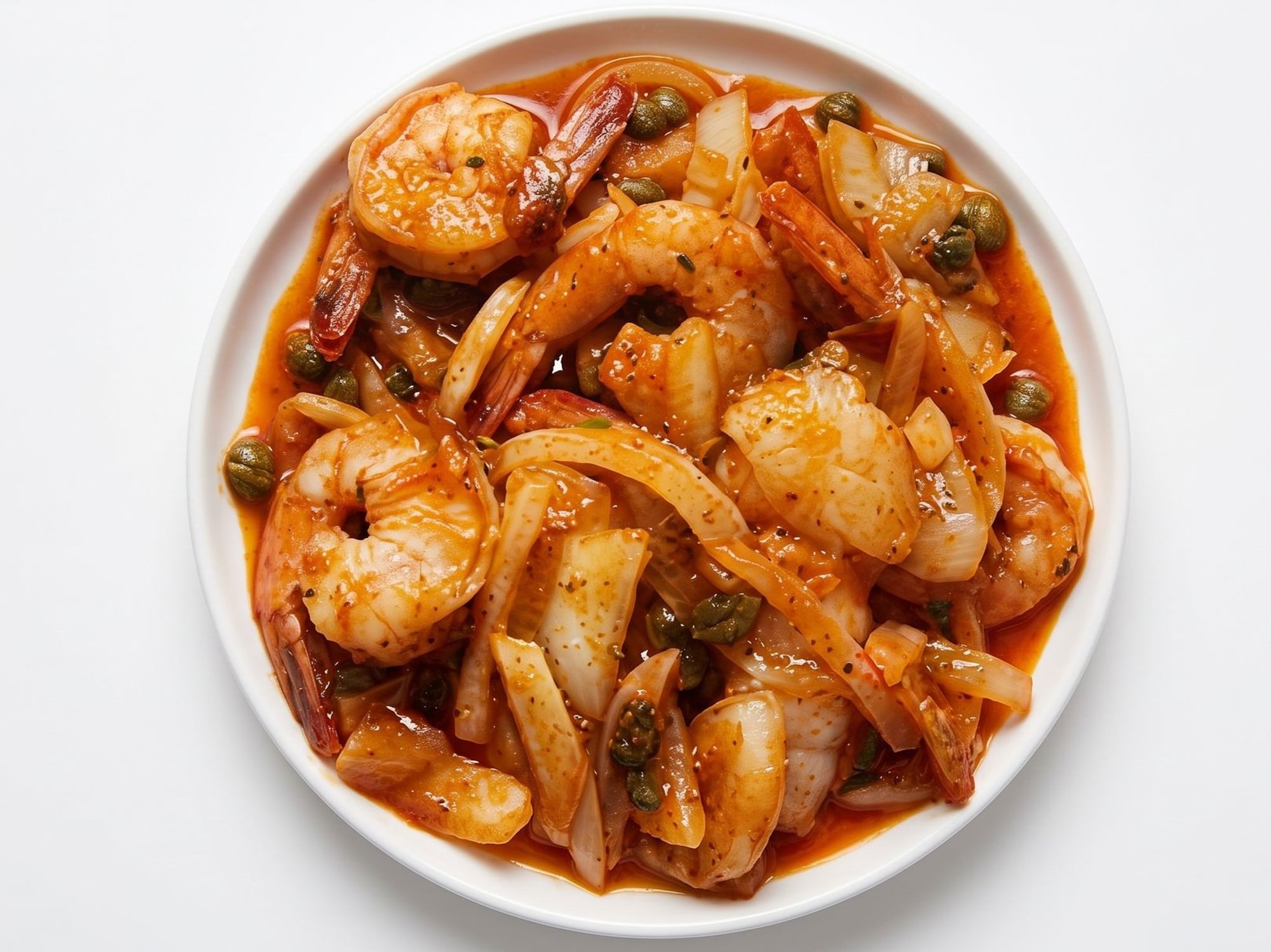 Spicy Garlic Shrimp Poke
