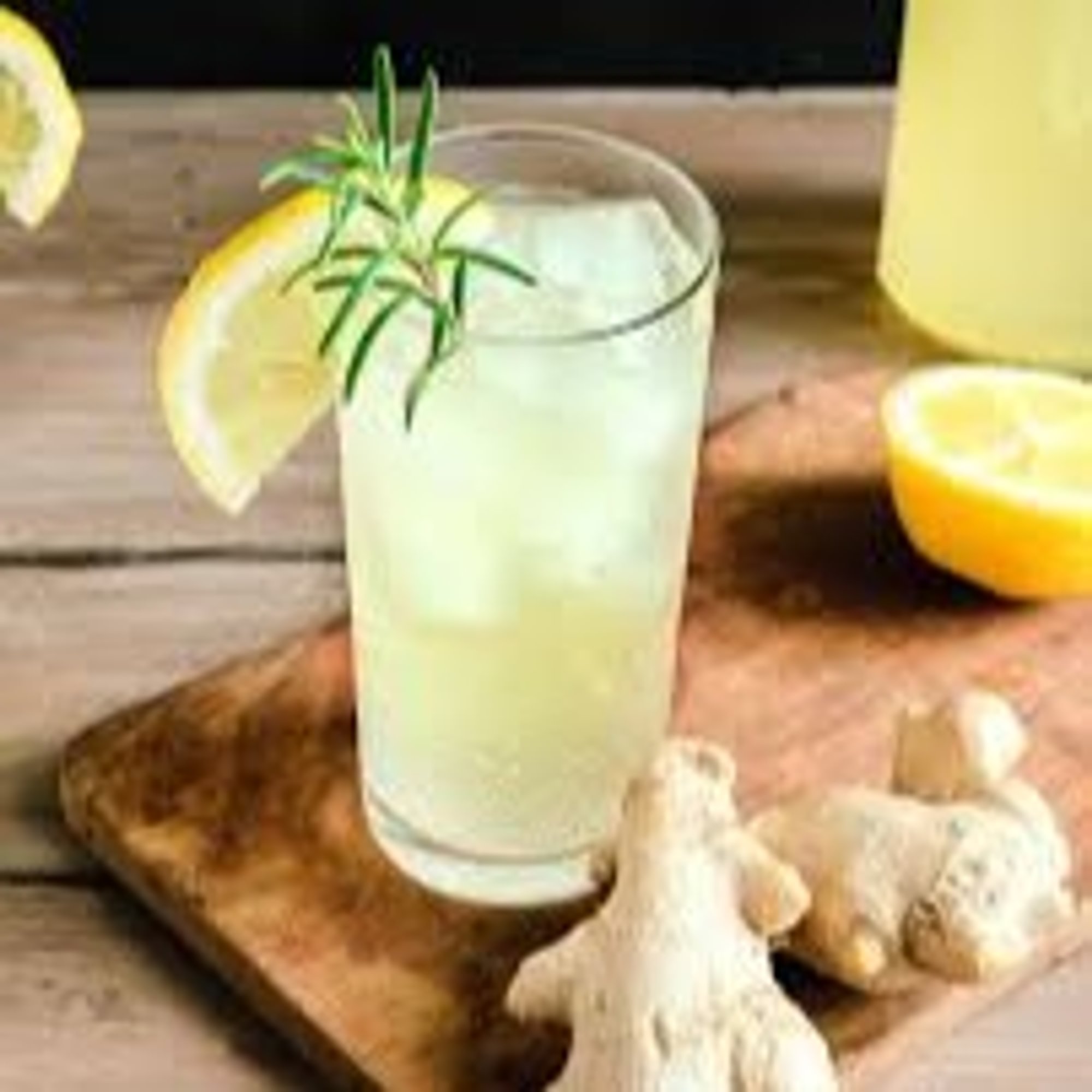 Ginger Lemon Soda
