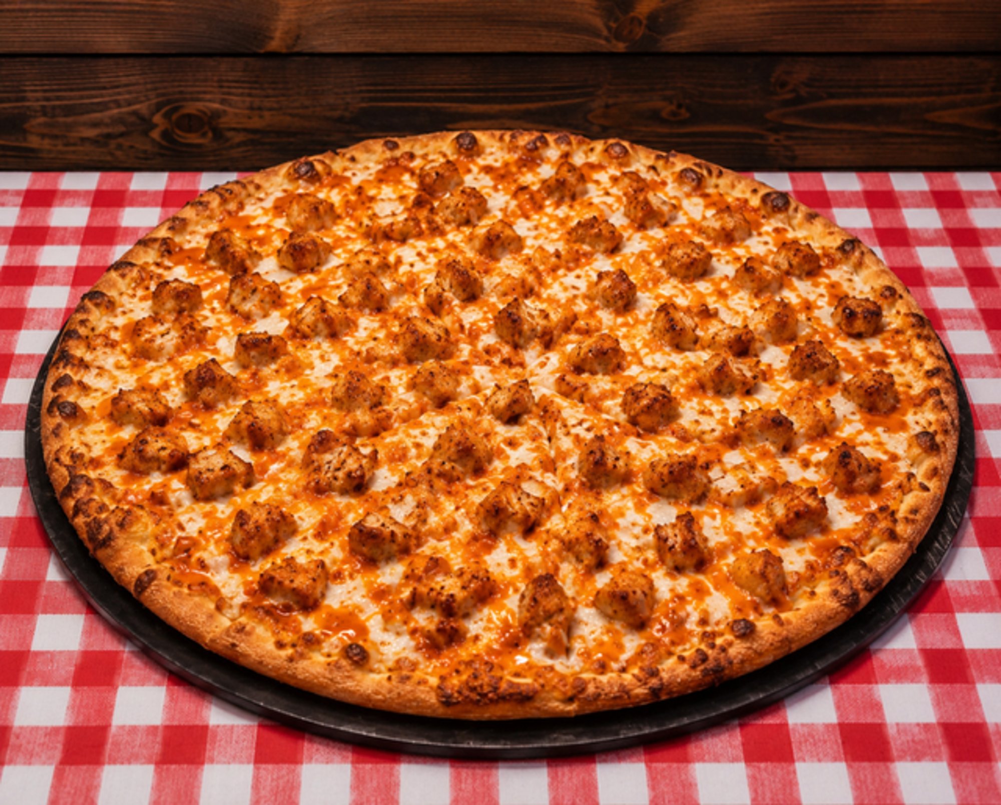 Lg Buffalo Crispy Chicken Pizza 14 (Italian Style)