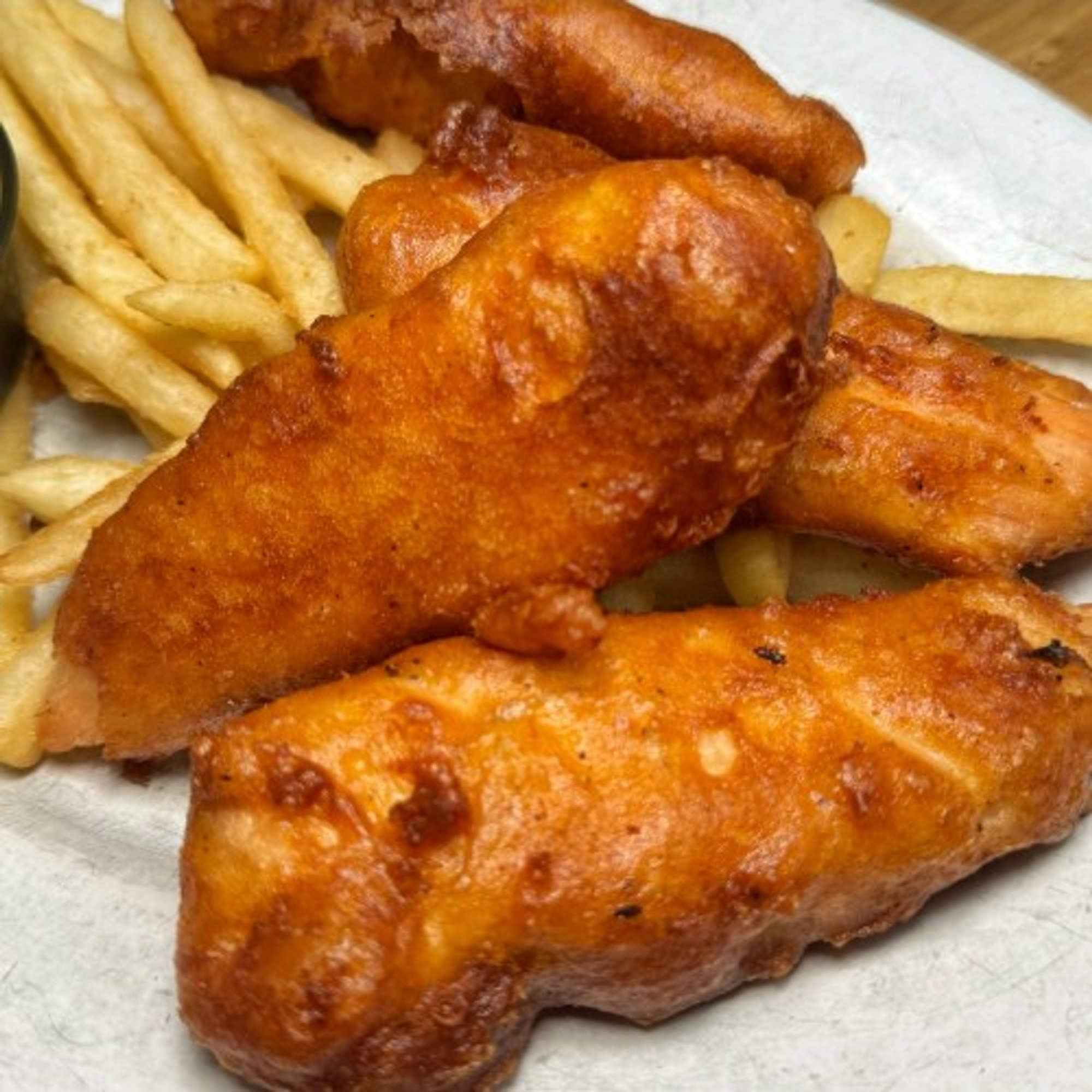 (4) Beer Battered Chicken Strips