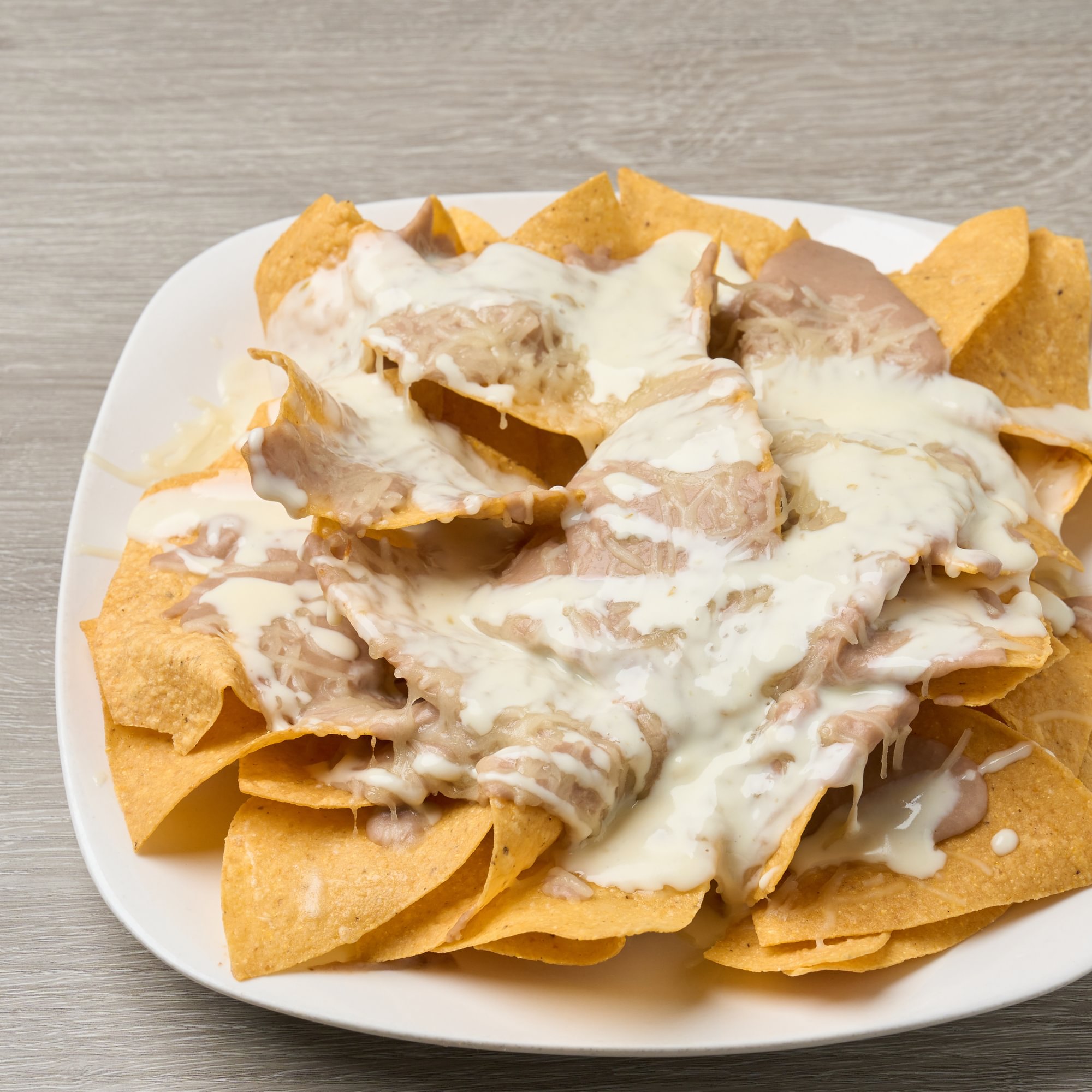 Beans nachos