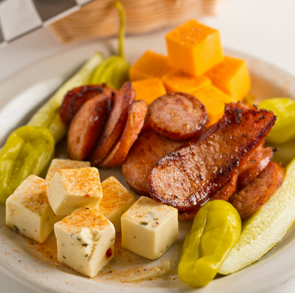 Cheese & Sausage Plate