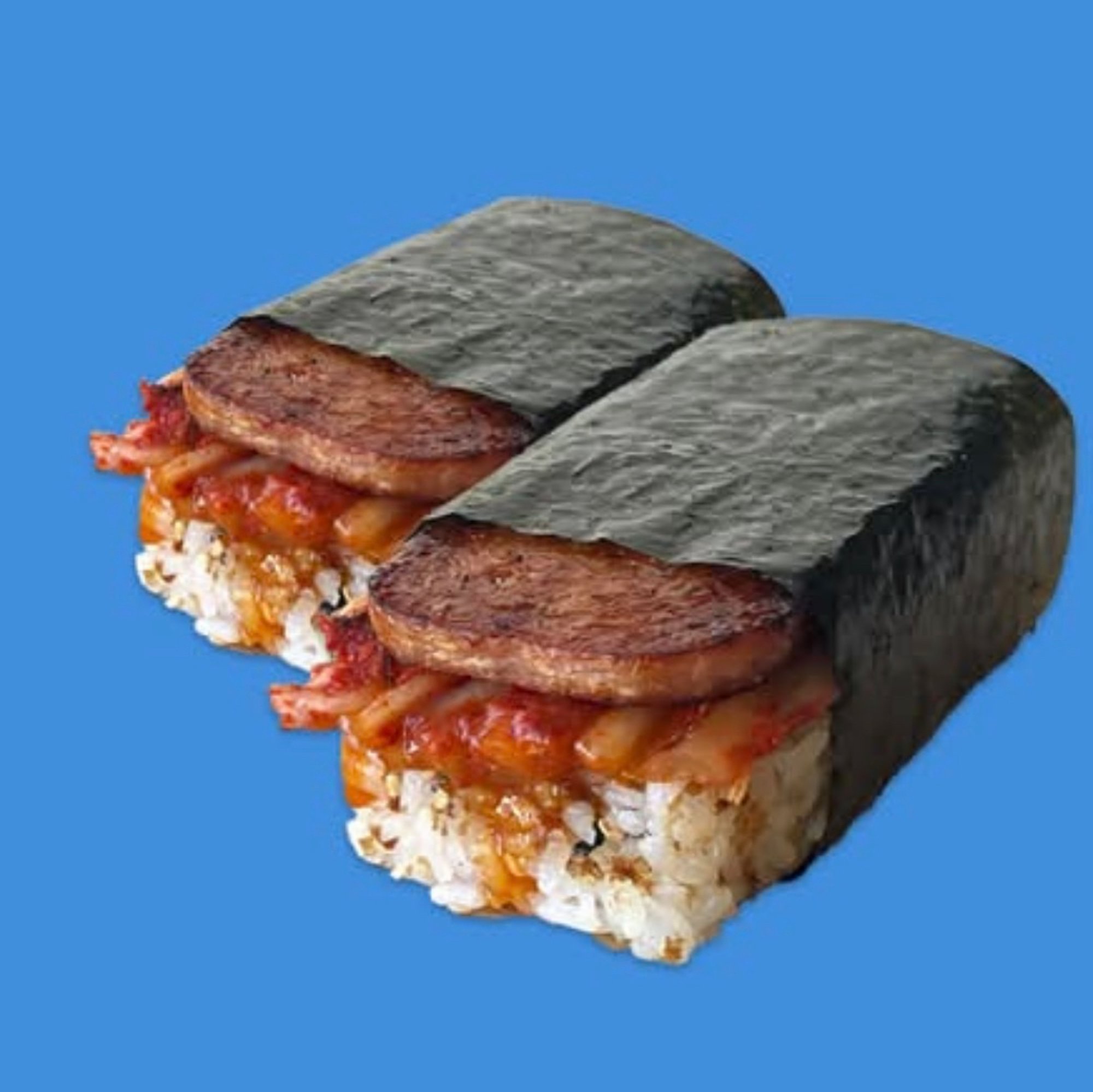 Spam Kimchi Musubi