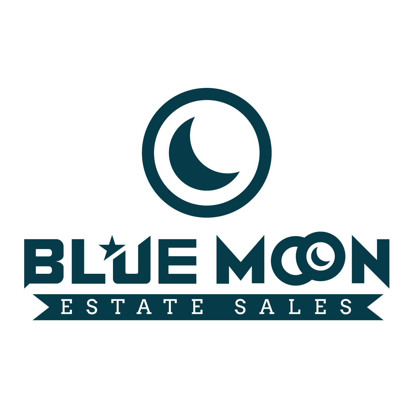 Blue Moon Estate Sales Atlanta Logo