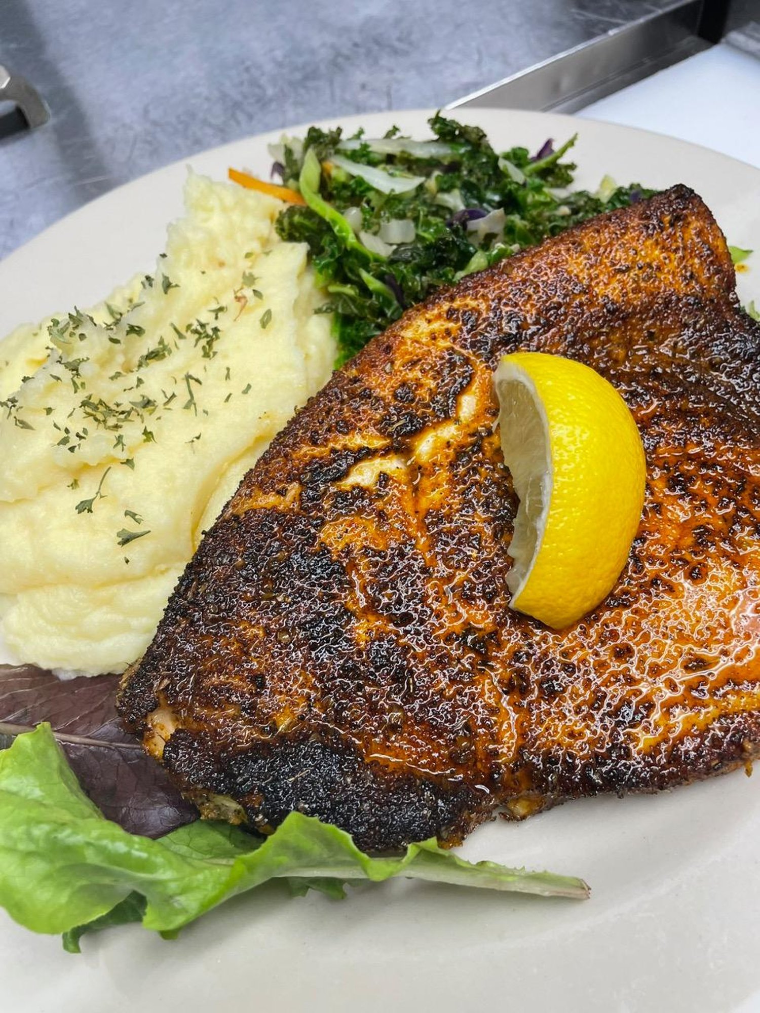 Blackened Swordfish
