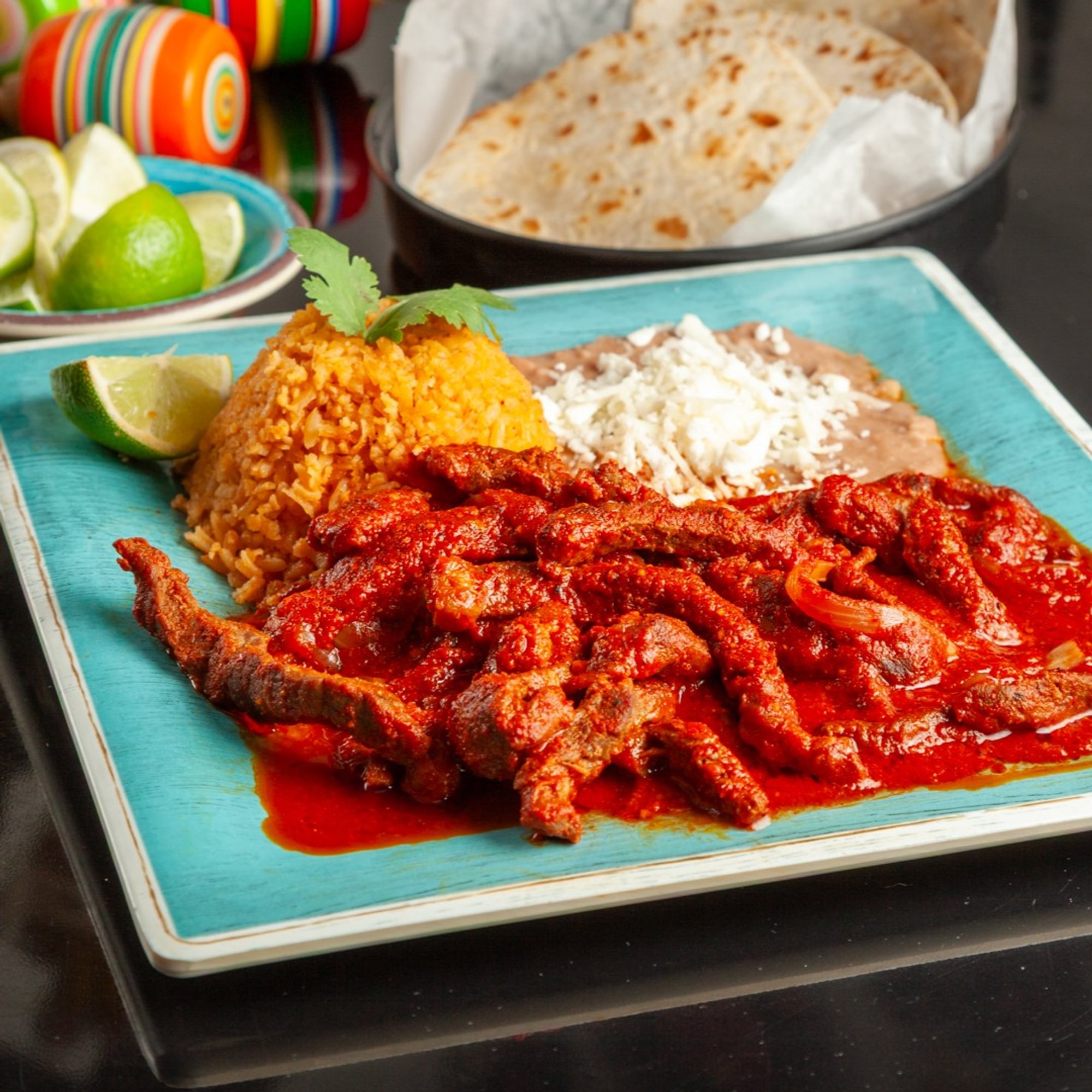 P. Steak in Red Sauce / Bistec Guiso Rojo
