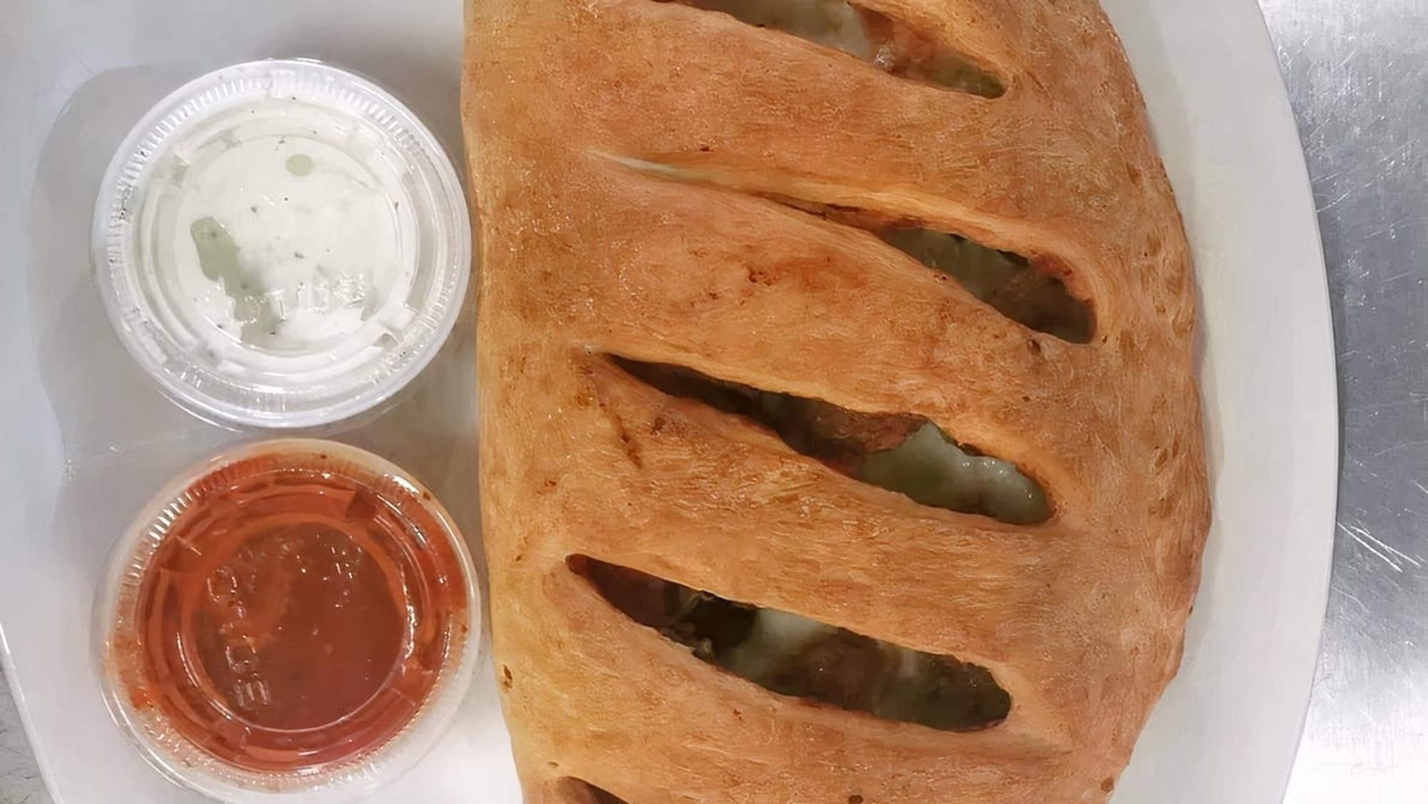 Chicken Blanco Calzone