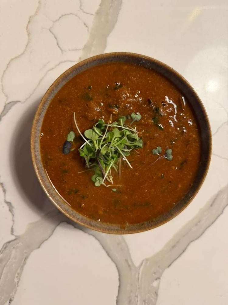 Maharashtrian Railway goat curry (gf)