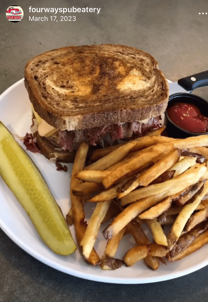 Reuben sandwich