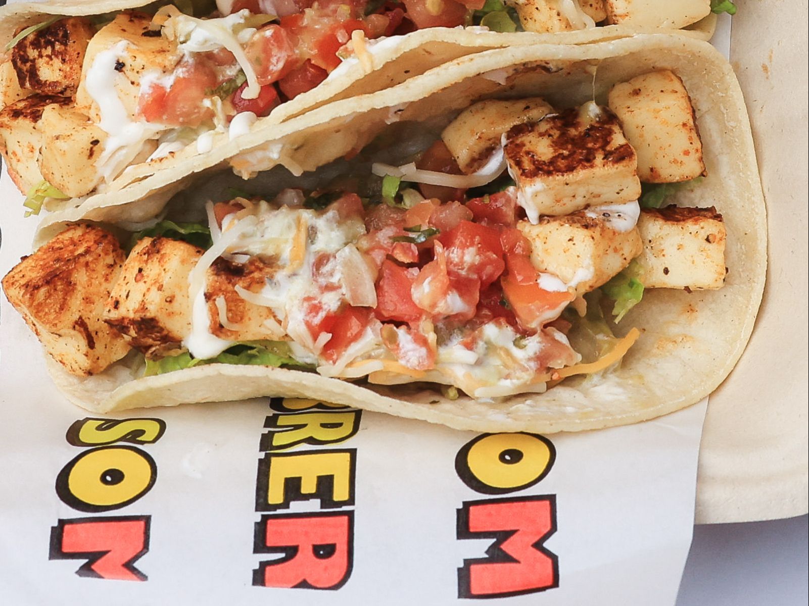 Queso Frito Taco - Crispy Cheese Taco