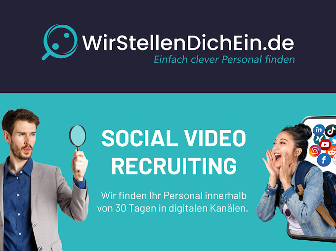 Bild der WirStellenDichEin.de Social Media Recruiting