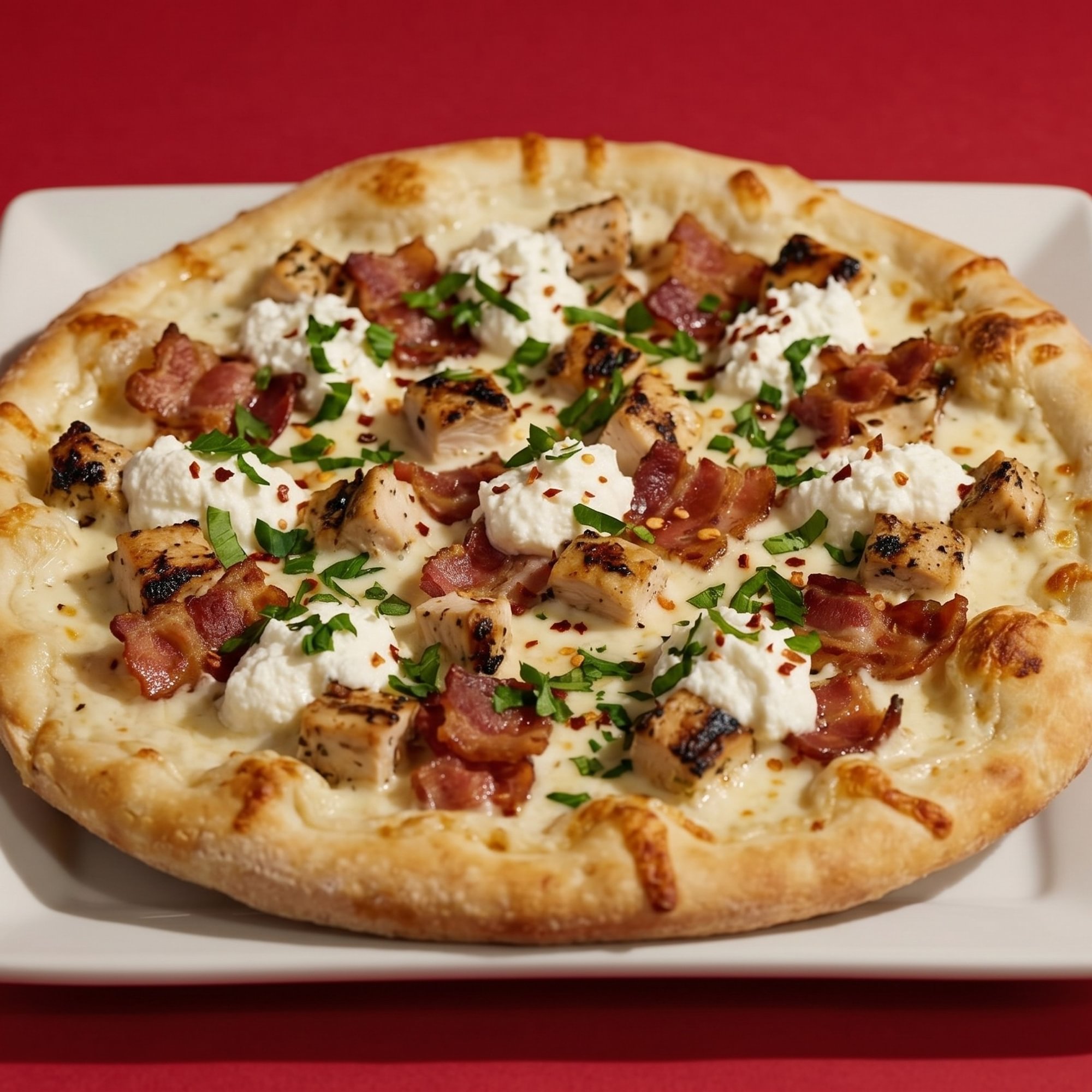 Chicken and Bacon Pizza