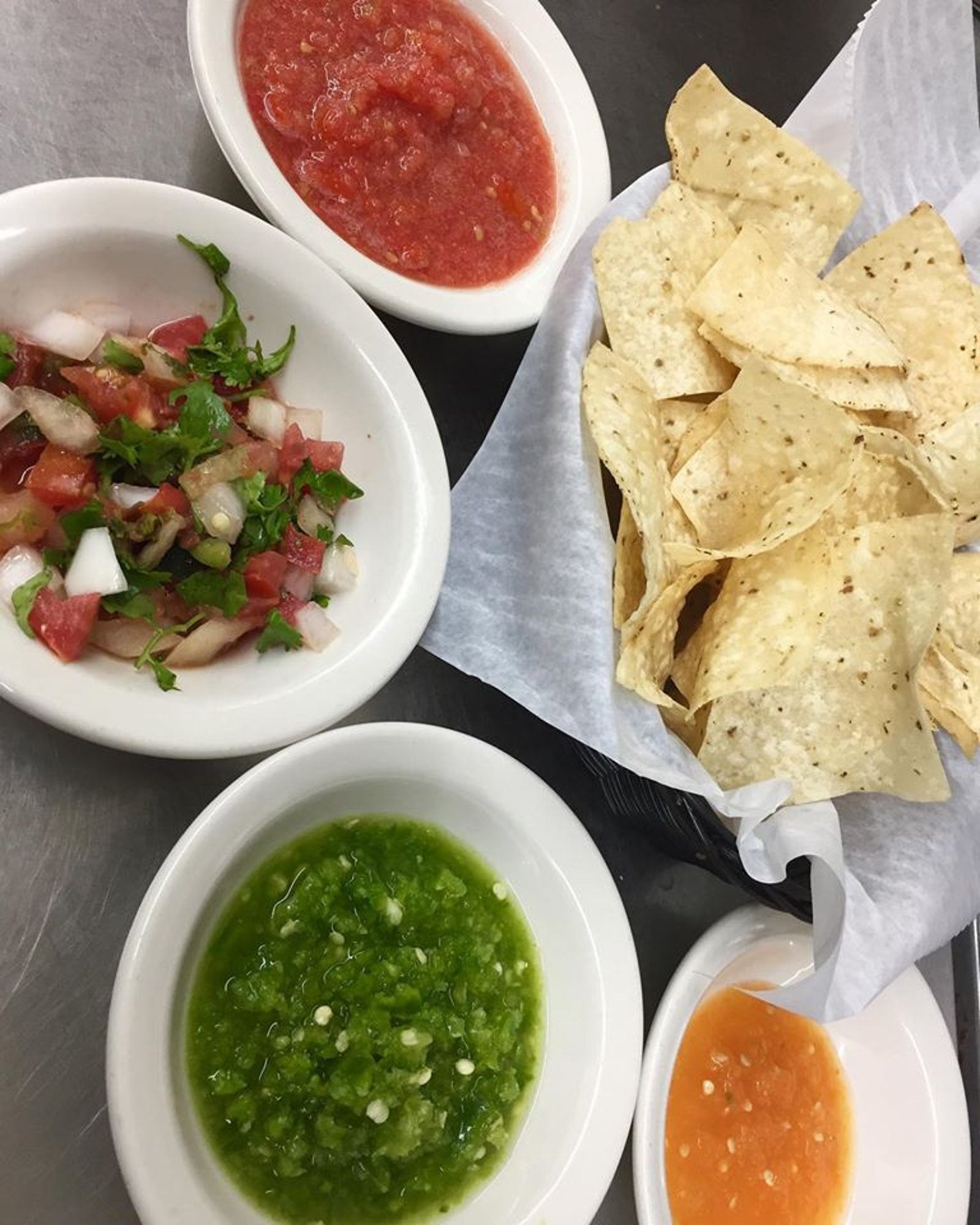 Small bag of corn chips & 4 ounces of Salsa